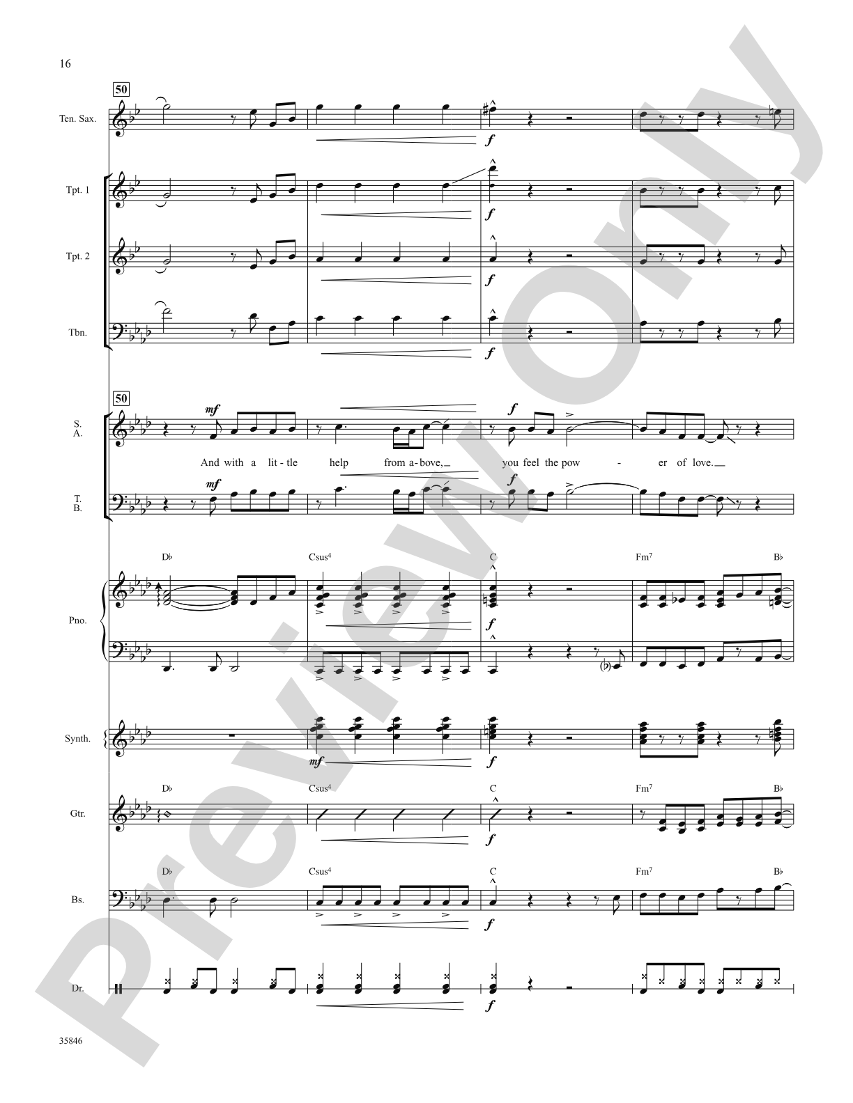 The Power of Love: Choral SoundPax