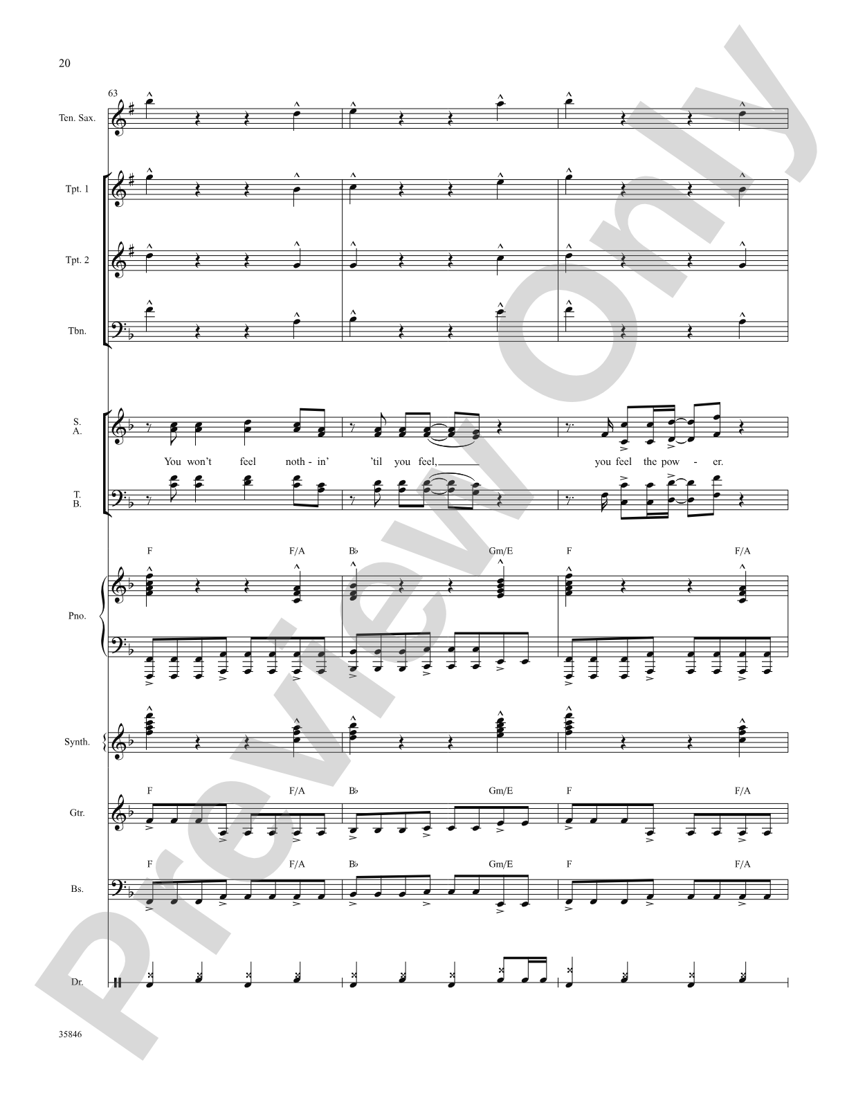 The Power of Love: Choral SoundPax