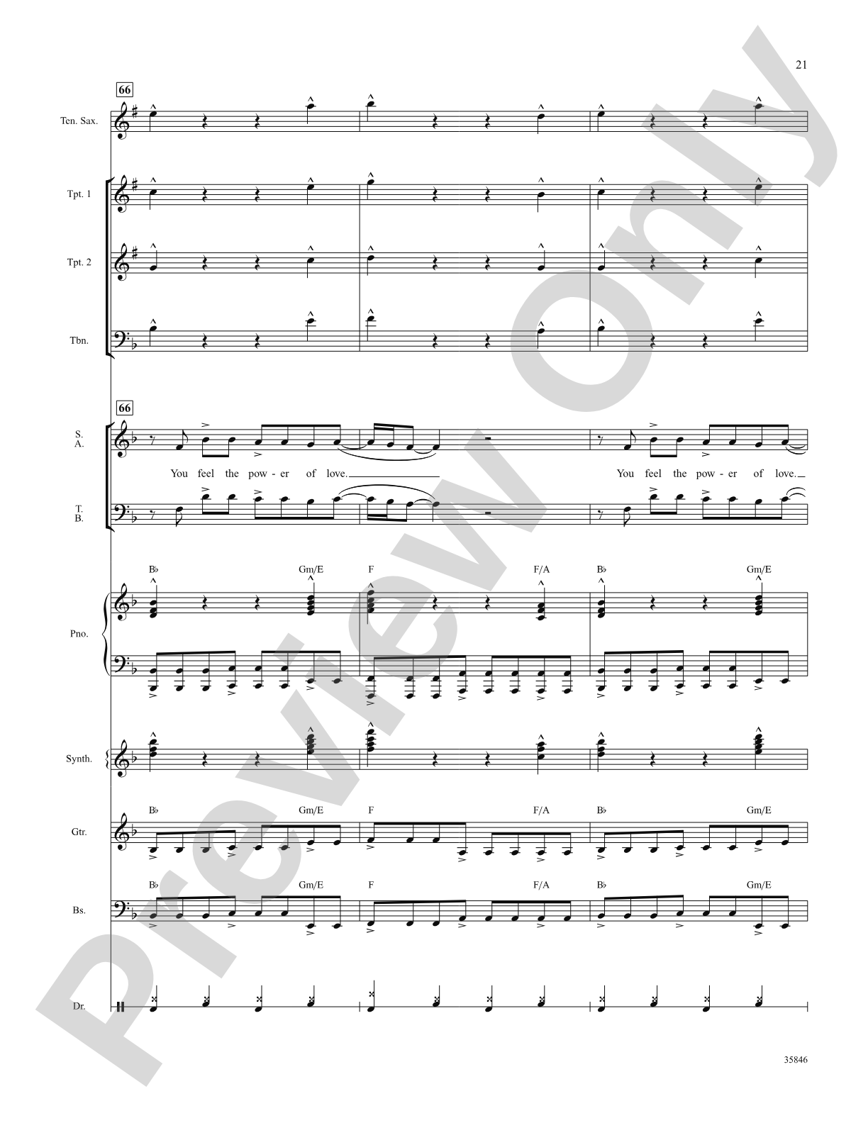 The Power of Love: Choral SoundPax