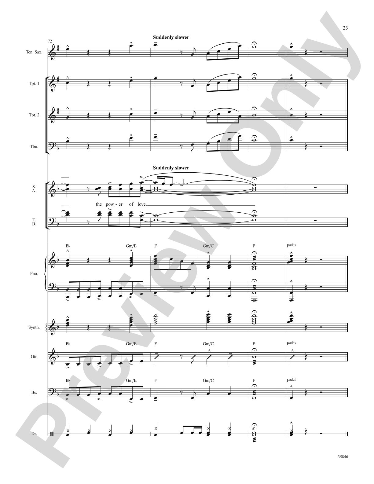 The Power of Love: Choral SoundPax