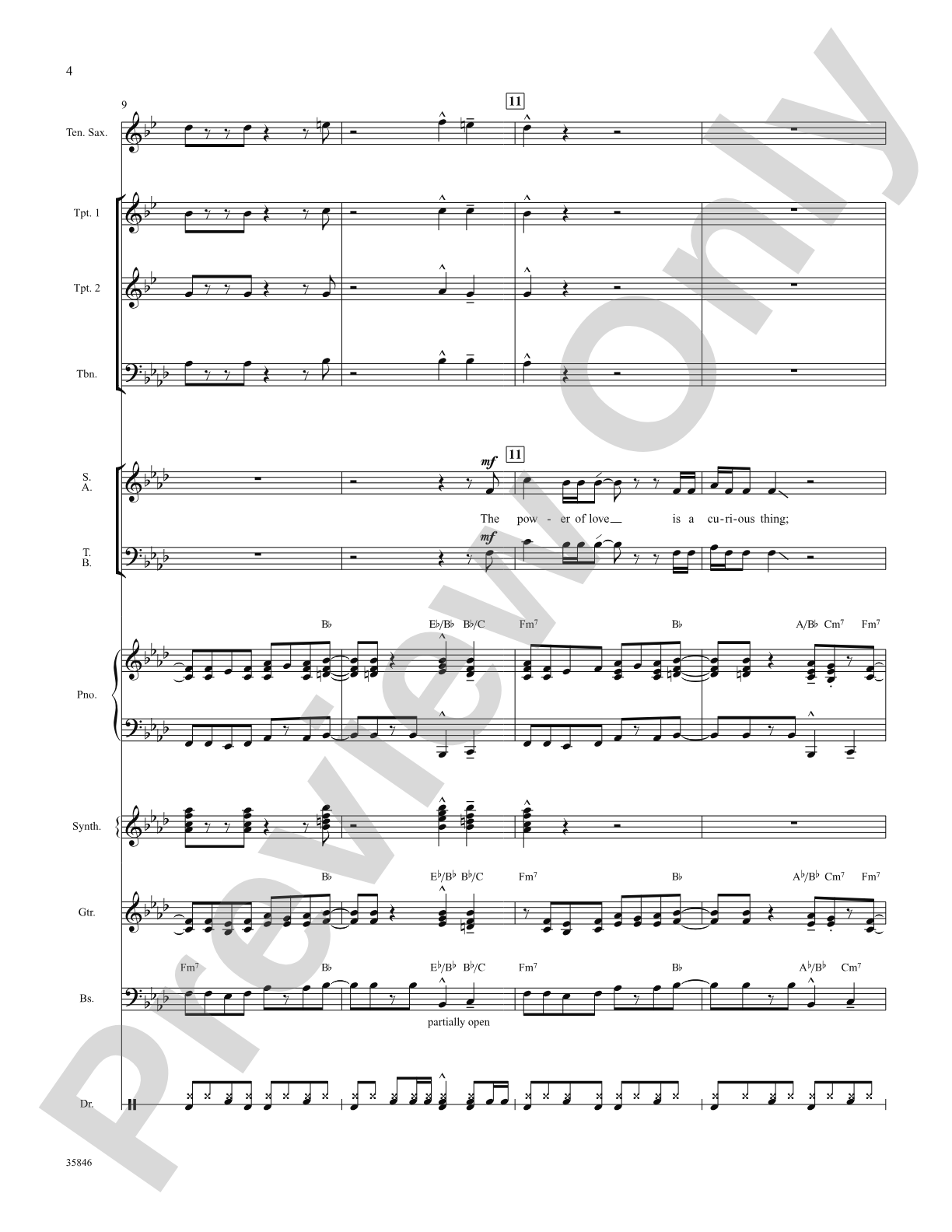 The Power of Love: Choral SoundPax