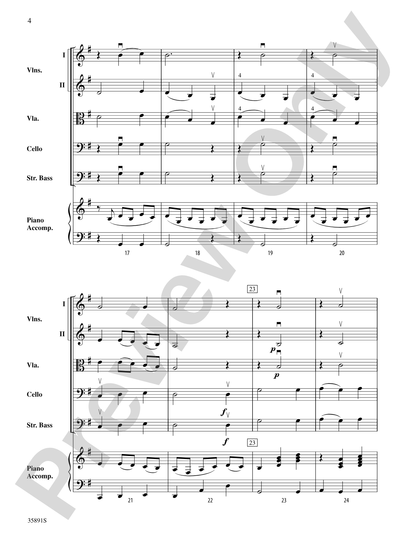 Scottish Air: String Orchestra Conductor Score & Parts