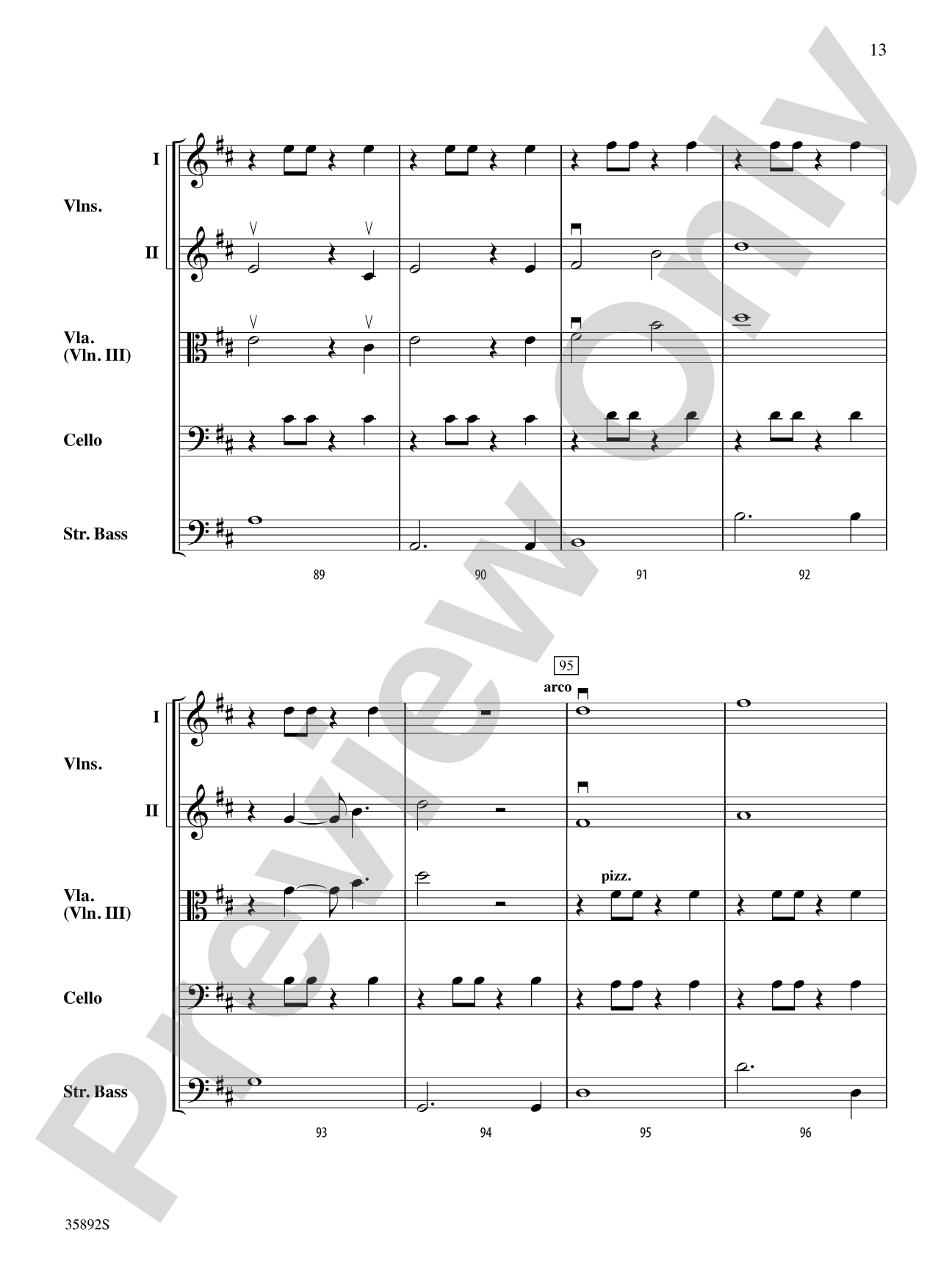 Over the Rainbow: Score