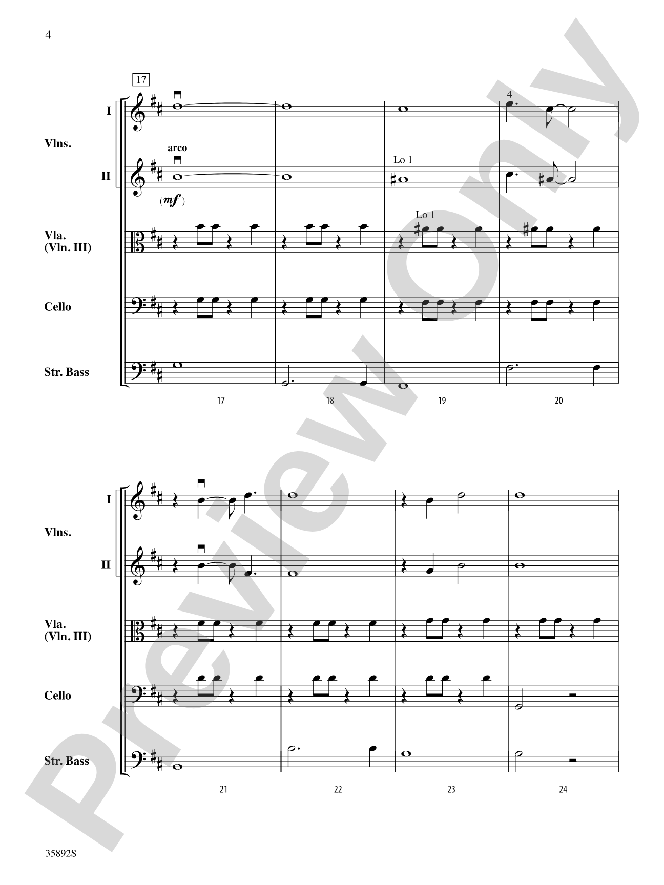 Over the Rainbow: Score