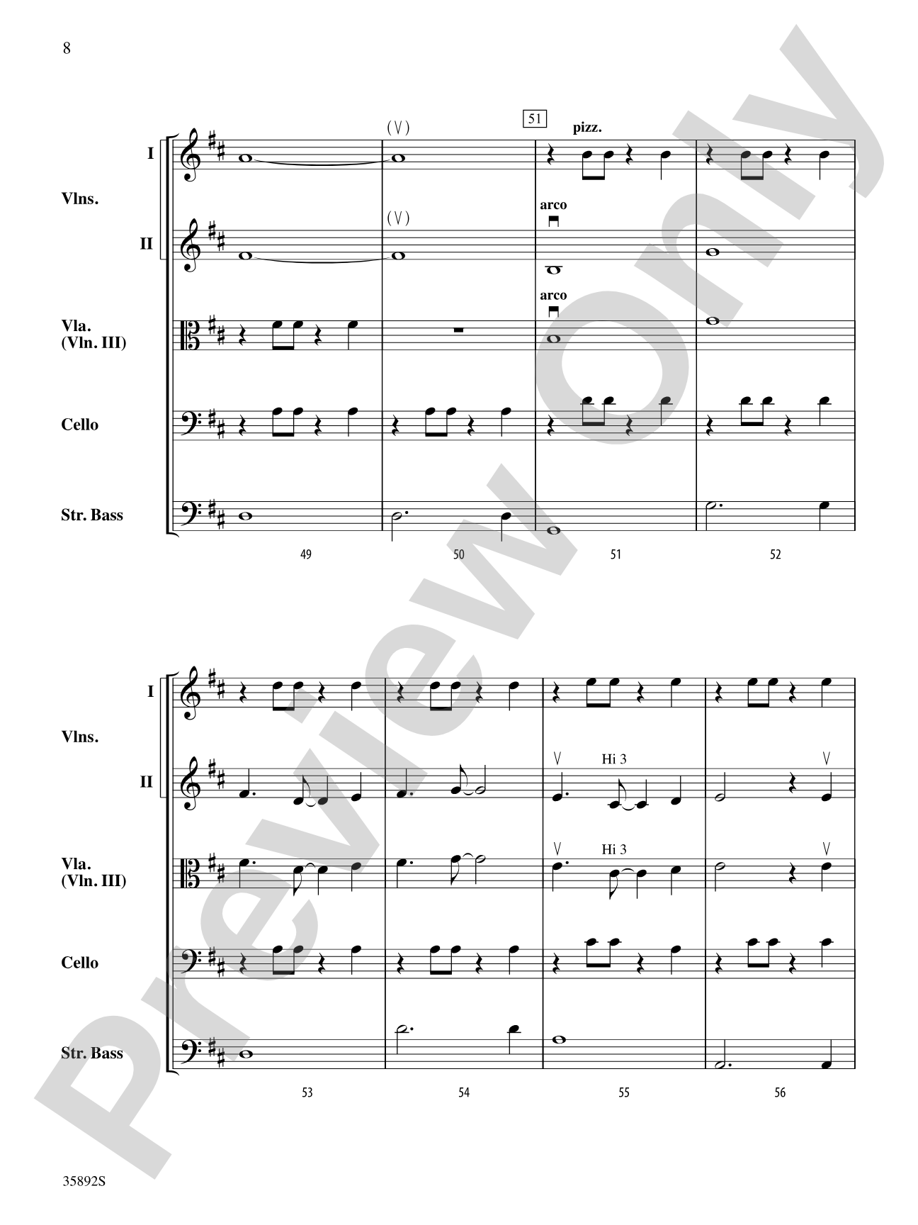 Over the Rainbow: Score