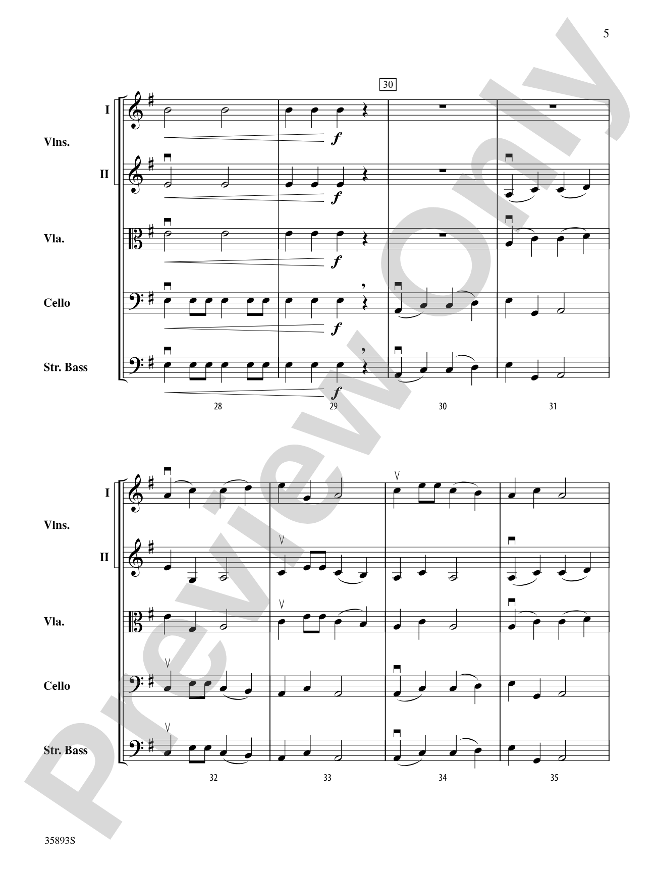 Dragon Dance: String Orchestra Conductor Score & Parts