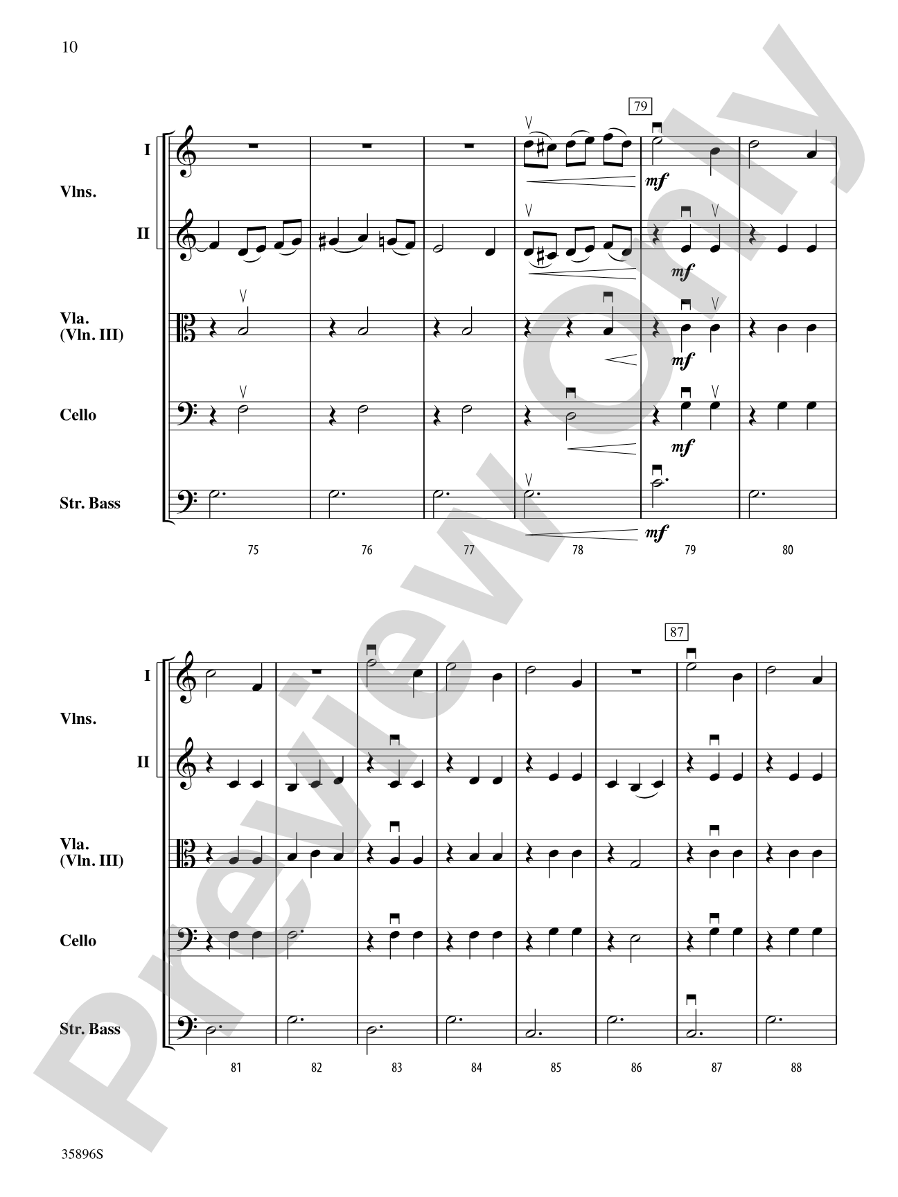 The Nutcracker... In About Three Minutes: String Orchestra Conductor Score & Parts