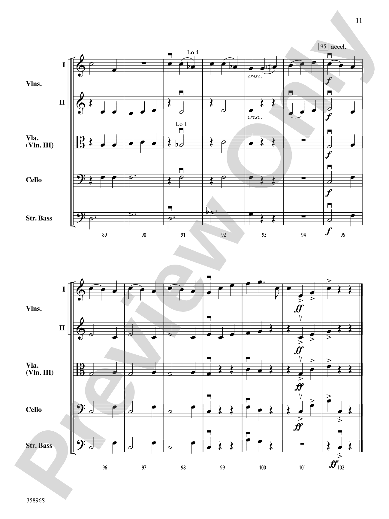 The Nutcracker... In About Three Minutes: String Orchestra Conductor Score & Parts