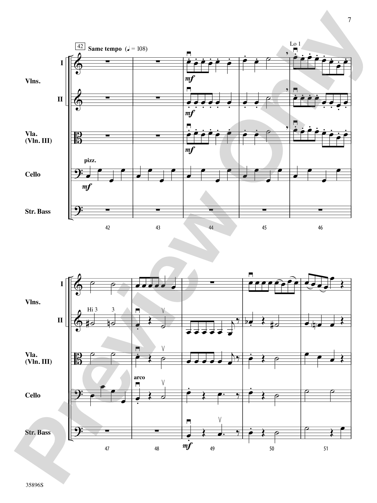 The Nutcracker... In About Three Minutes: String Orchestra Conductor Score & Parts
