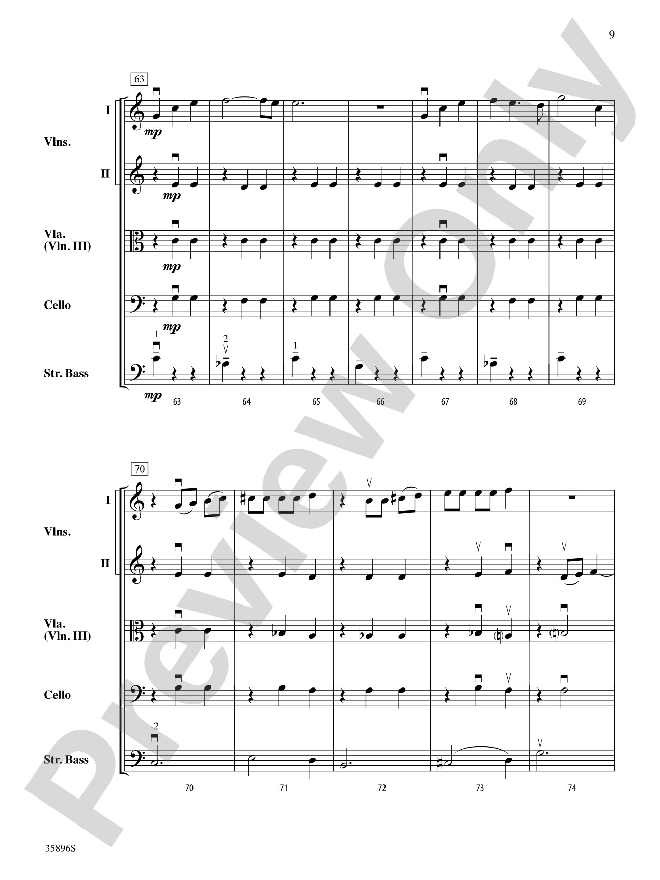 The Nutcracker... In About Three Minutes: String Orchestra Conductor Score & Parts