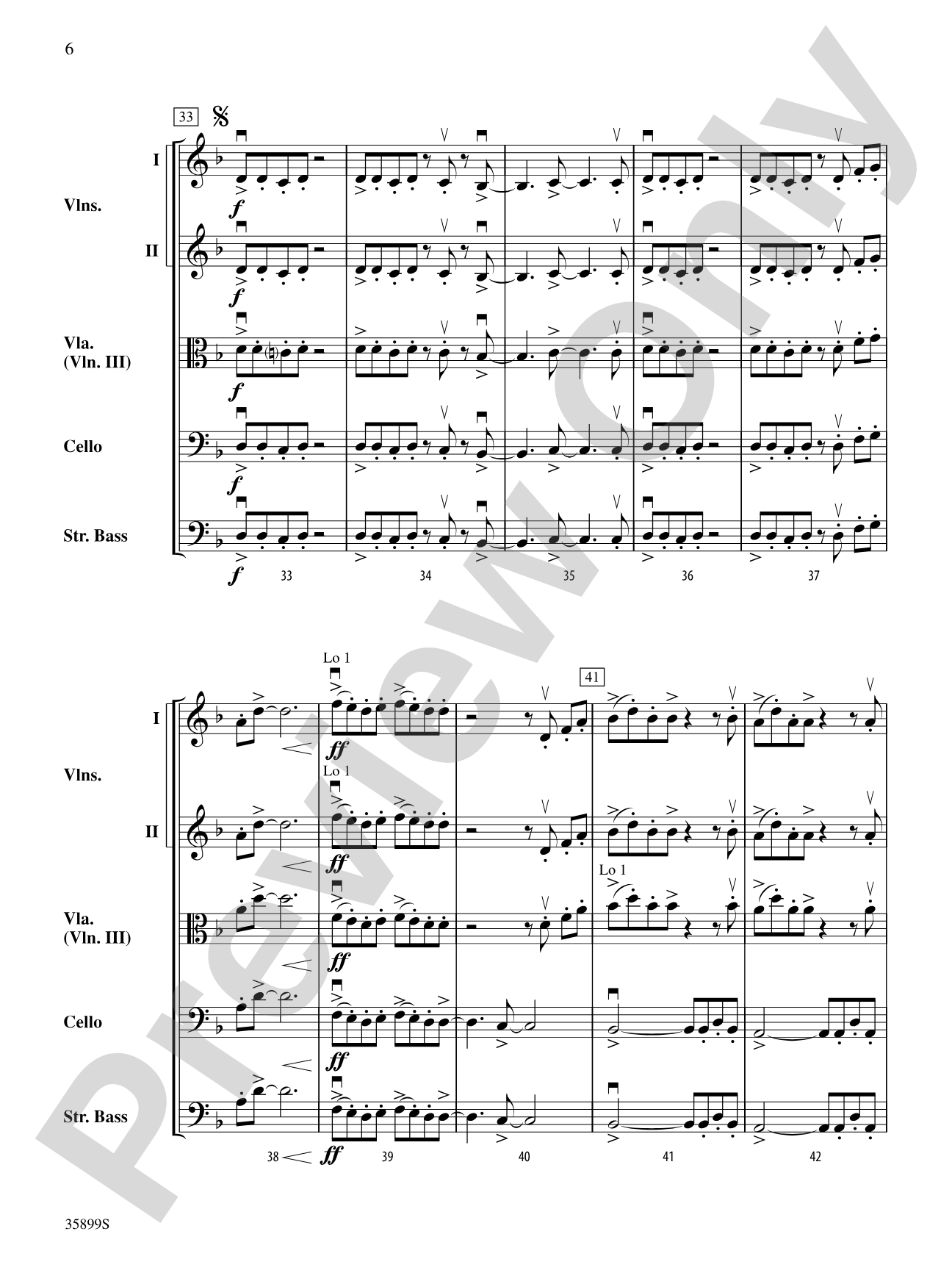 iRock: String Orchestra Conductor Score & Parts