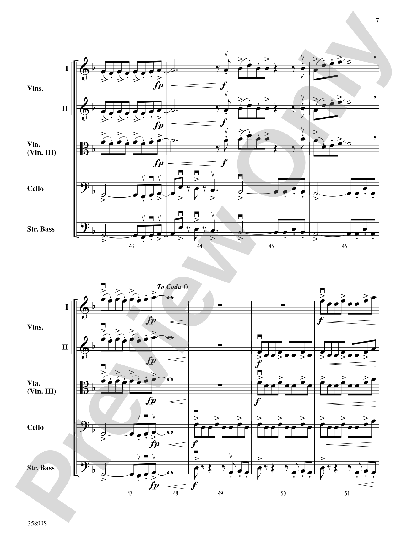 iRock: String Orchestra Conductor Score & Parts