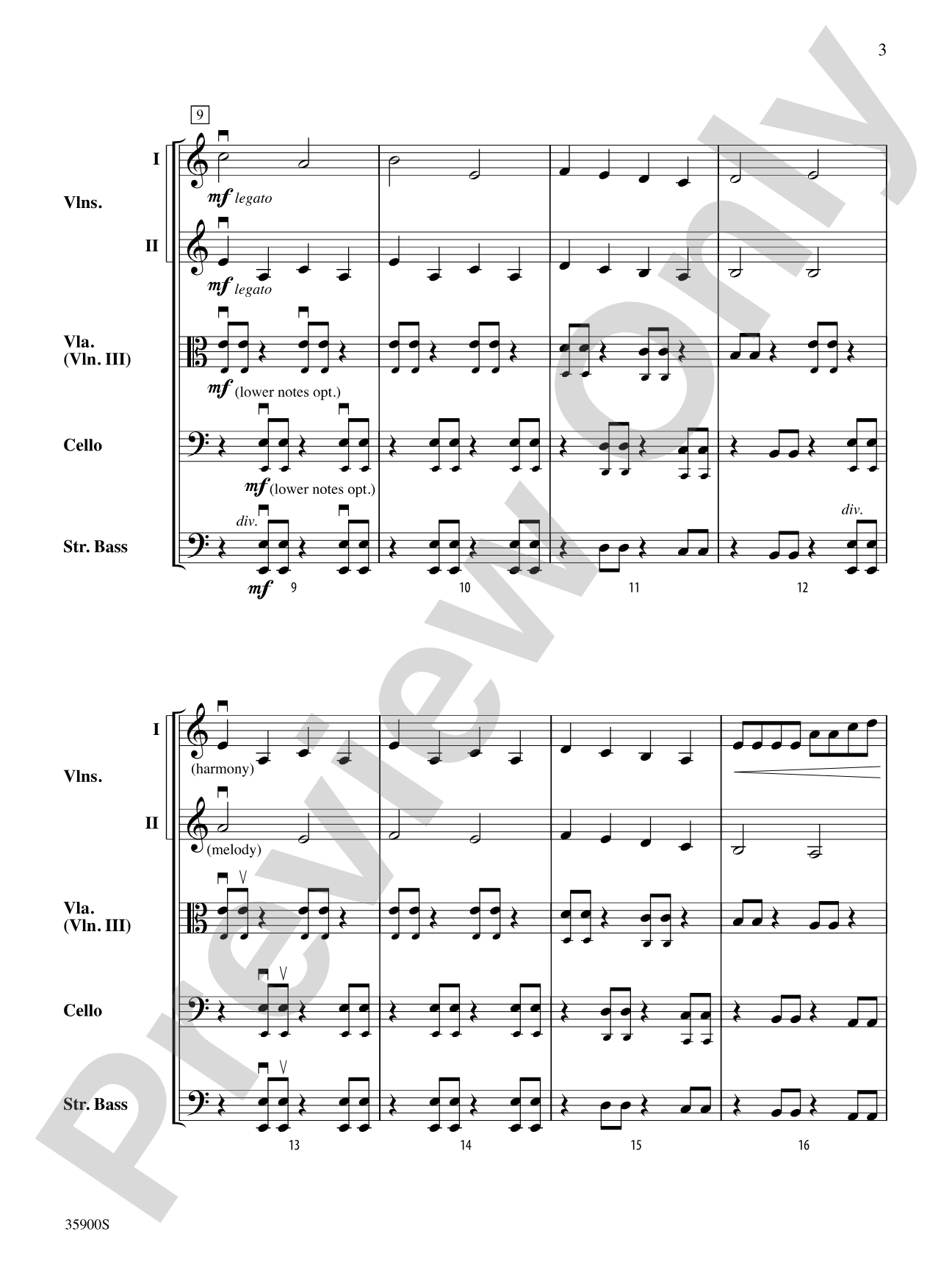 A Minor Mishap: String Orchestra Conductor Score & Parts