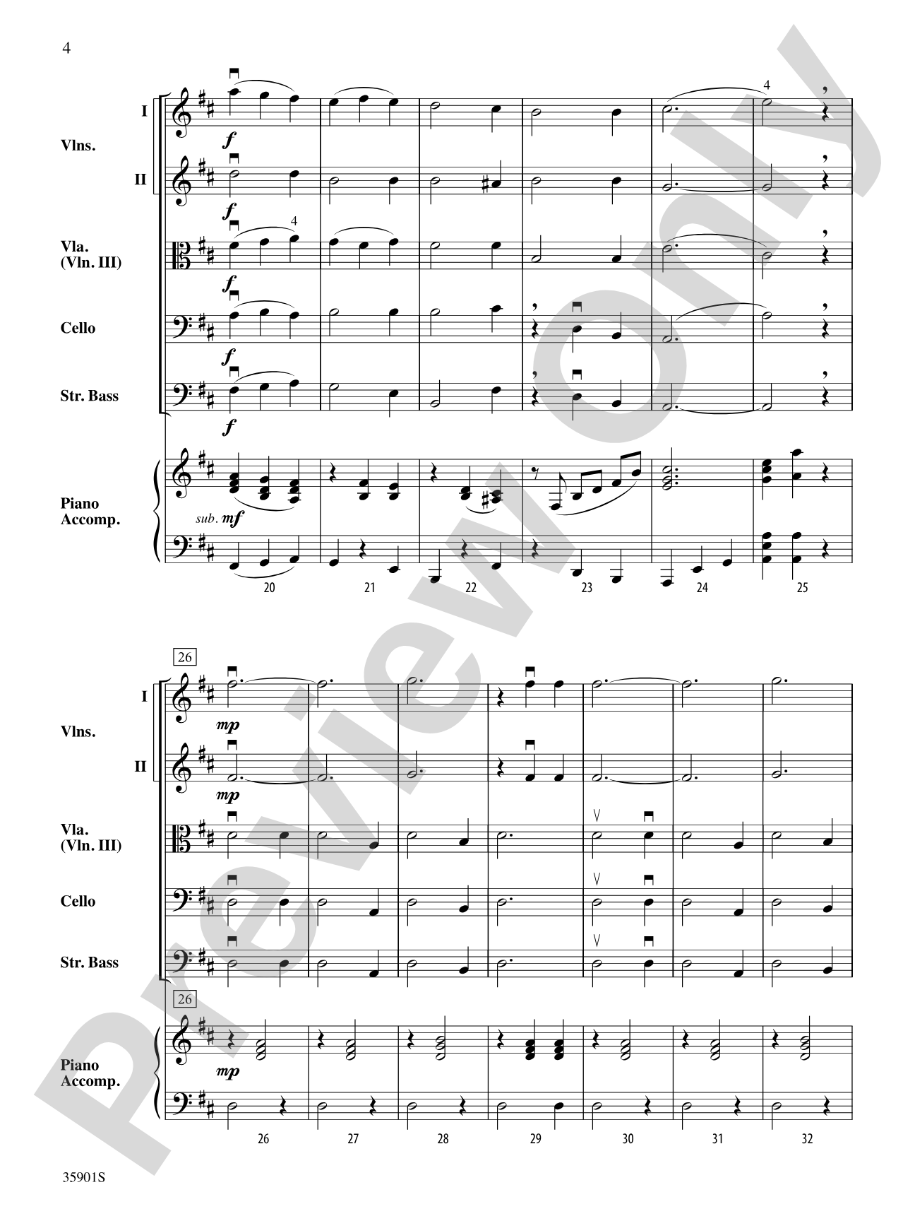 Star with Royal Beauty Bright: String Orchestra Conductor Score & Parts