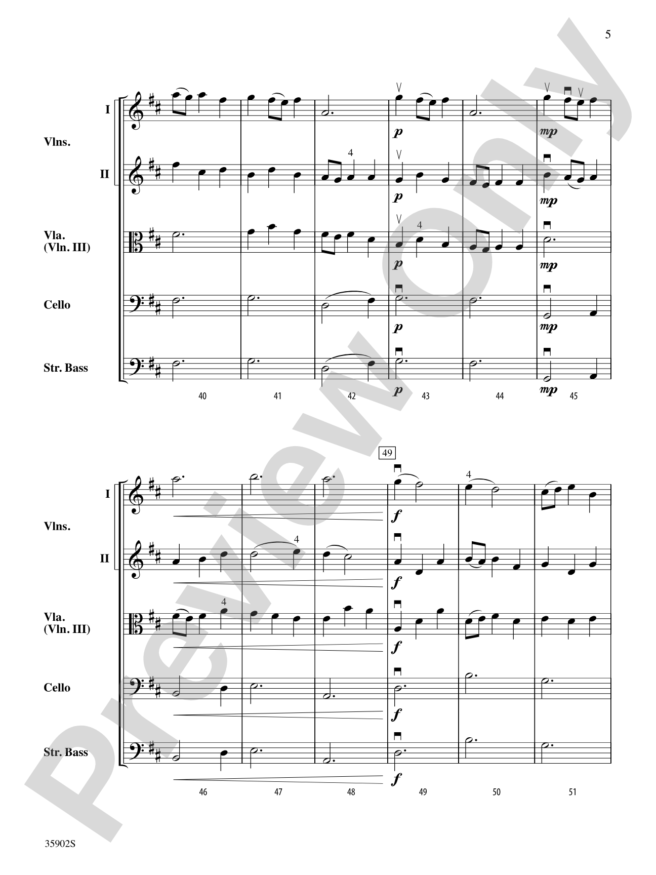 Coming Home: String Orchestra Conductor Score & Parts