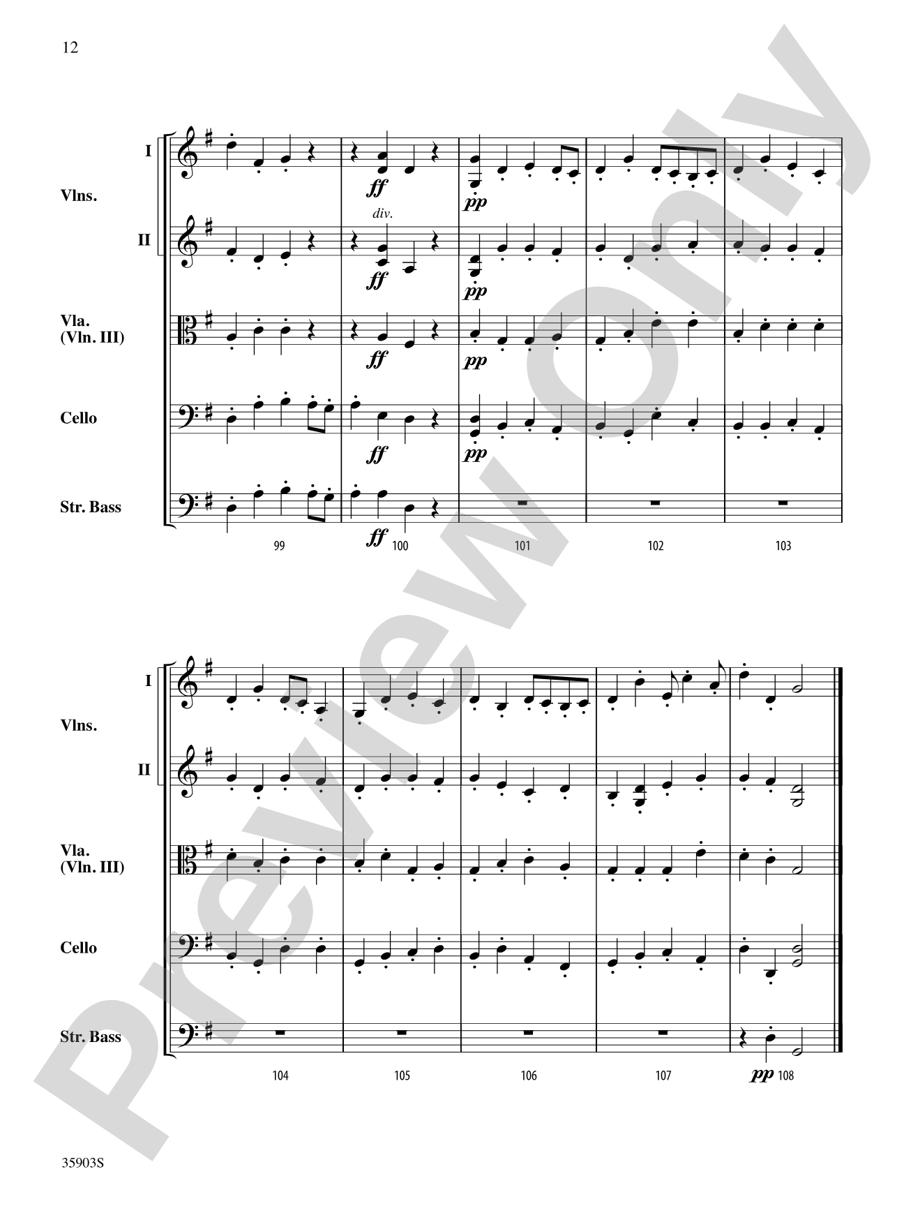 Mock Morris: String Orchestra Conductor Score & Parts