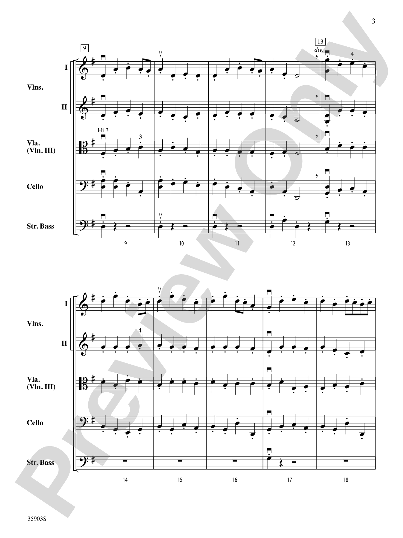 Mock Morris: String Orchestra Conductor Score & Parts