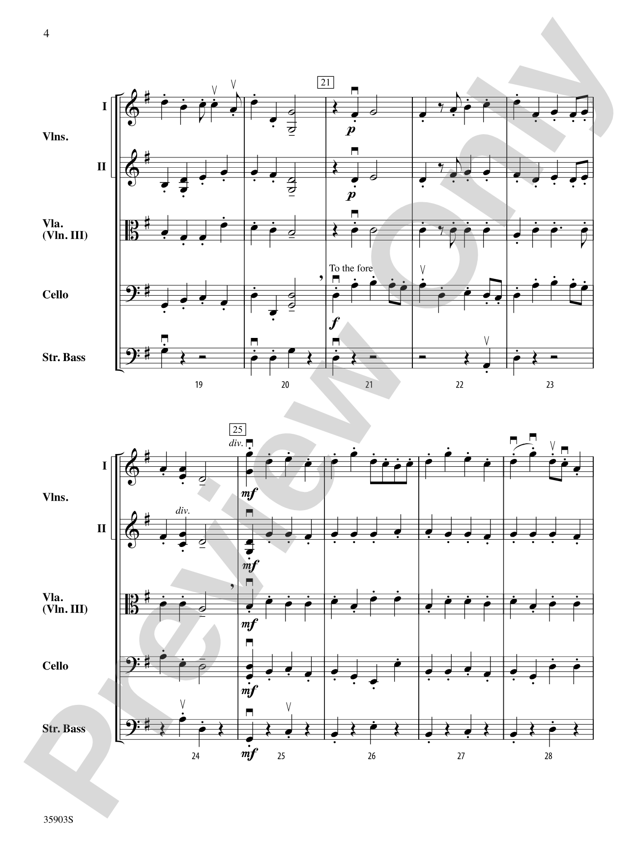 Mock Morris: String Orchestra Conductor Score & Parts