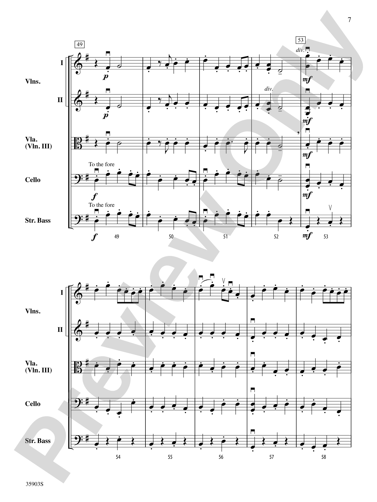 Mock Morris: String Orchestra Conductor Score & Parts