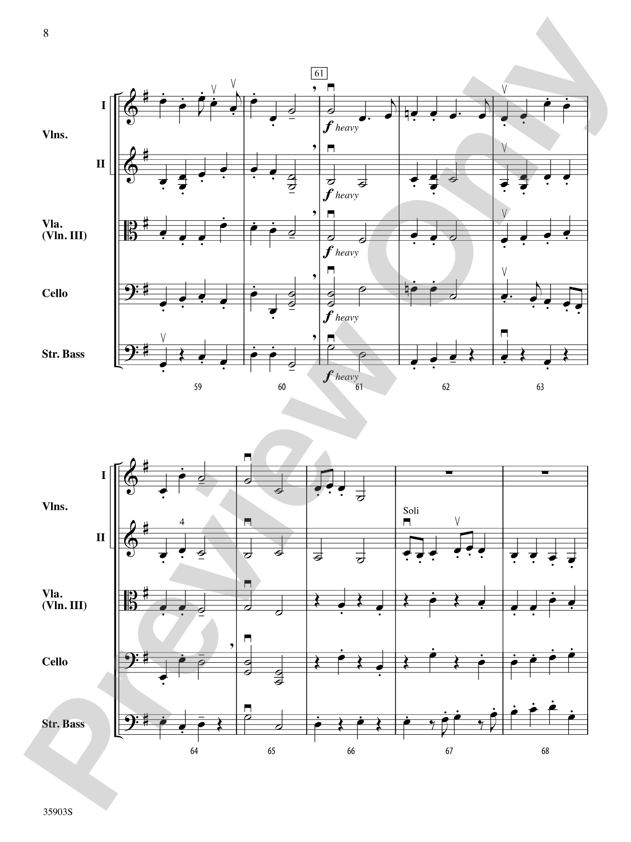 Mock Morris: String Orchestra Conductor Score & Parts