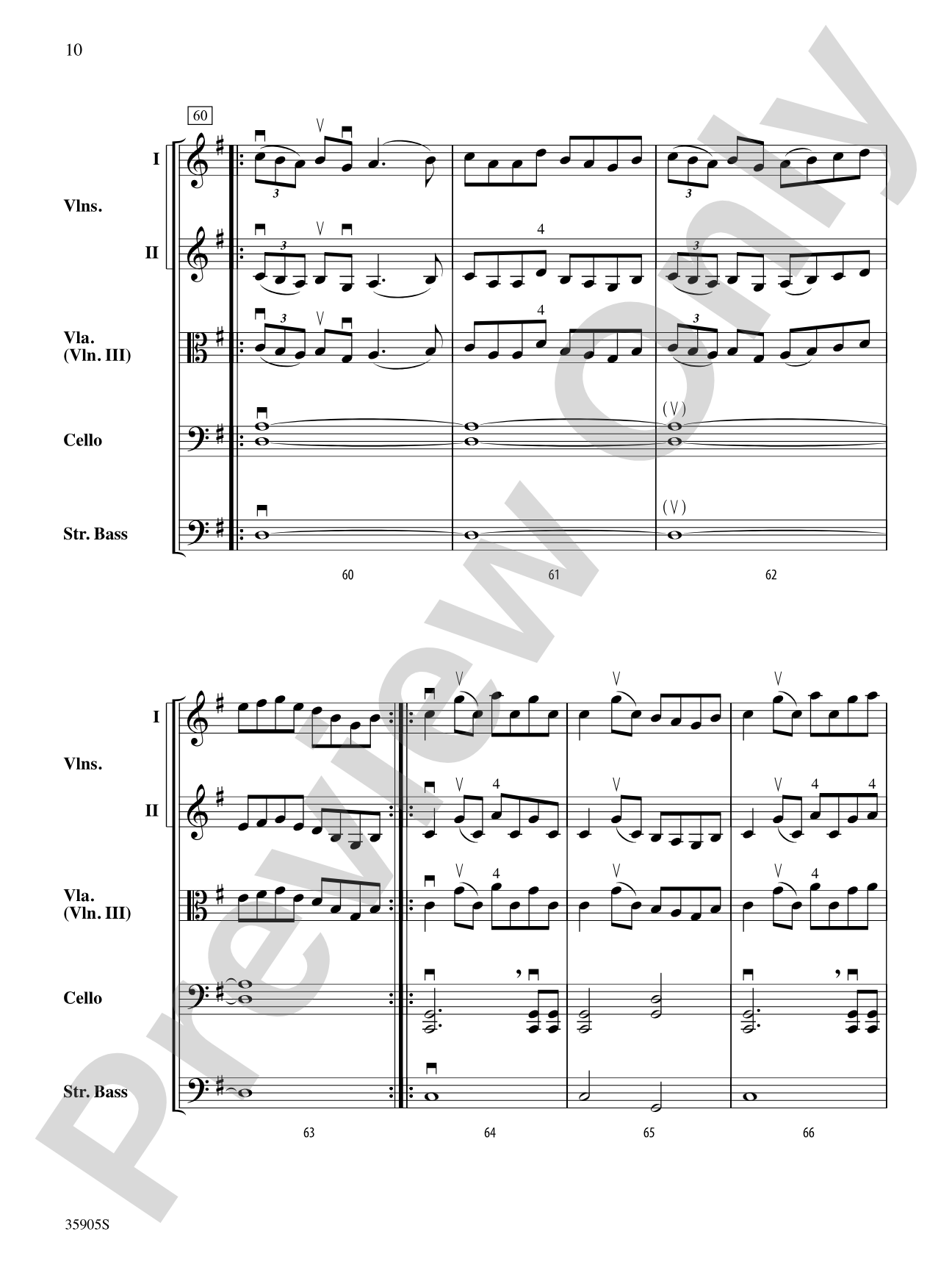 Donegal Fiddles: String Orchestra Conductor Score & Parts