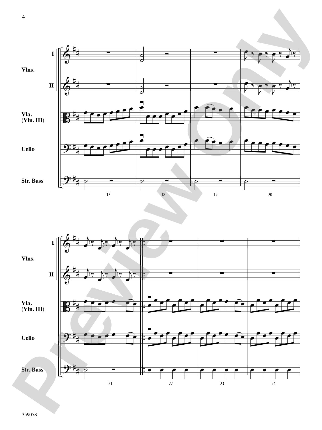 Donegal Fiddles: String Orchestra Conductor Score & Parts