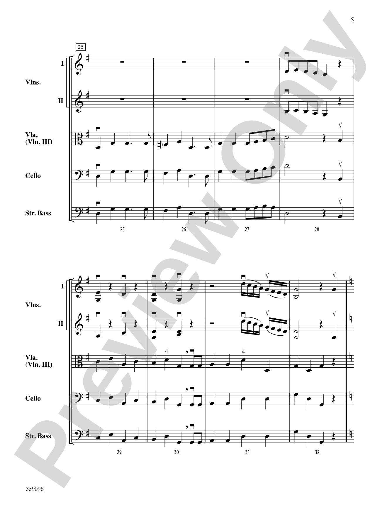 Going, Going, Gone: String Orchestra Conductor Score & Parts