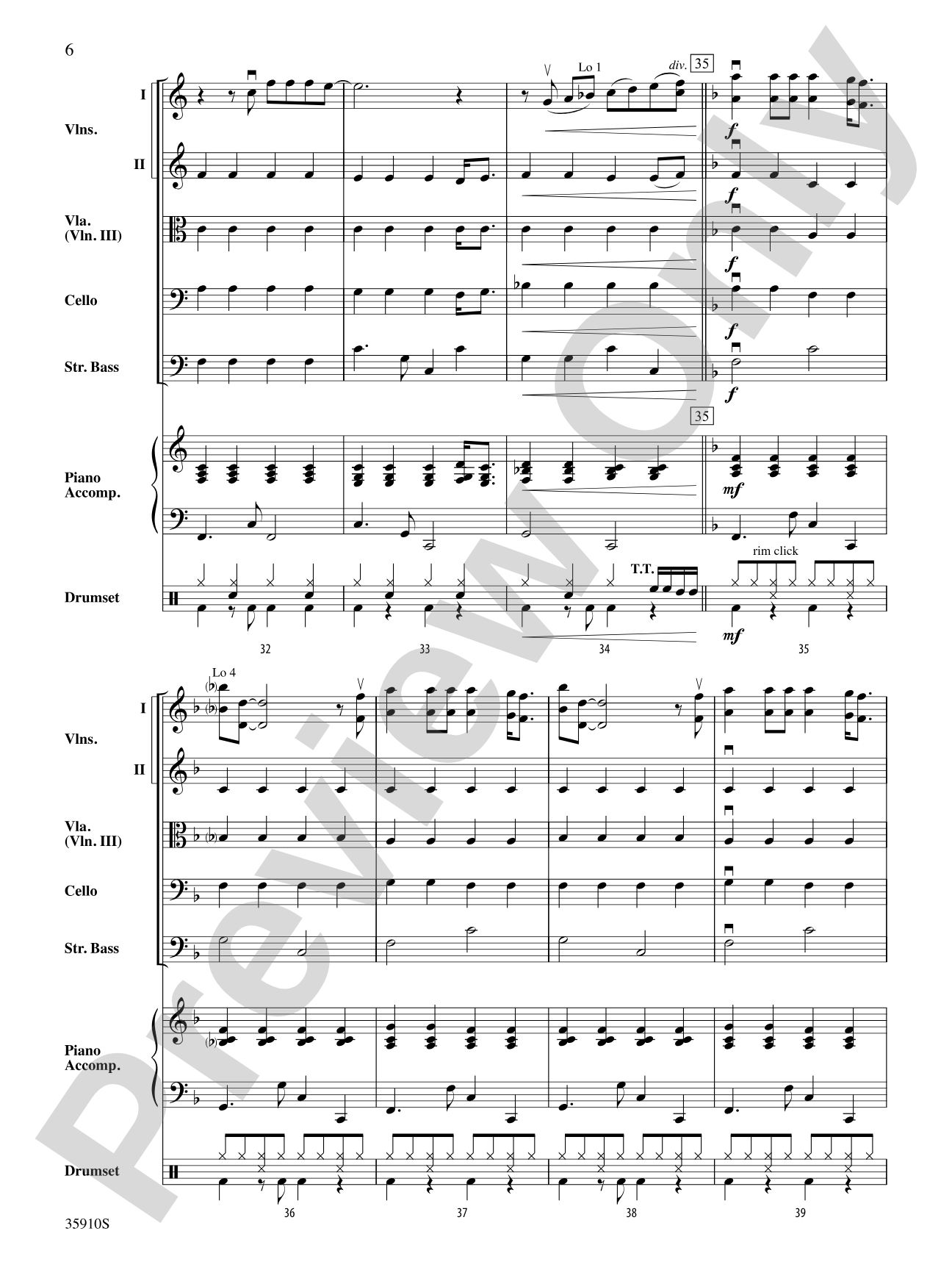You Can't Always Get What You Want: String Orchestra Conductor Score & Parts