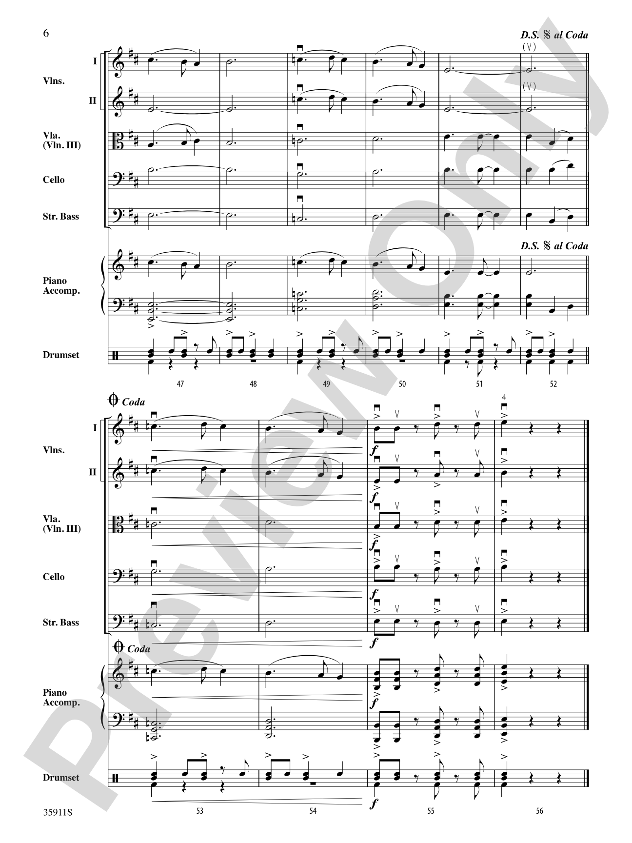 Lion’s Pride (from World of Warcraft: Taverns of Azeroth Original Game Soundtrack): String Orchestra Conductor Score & Parts