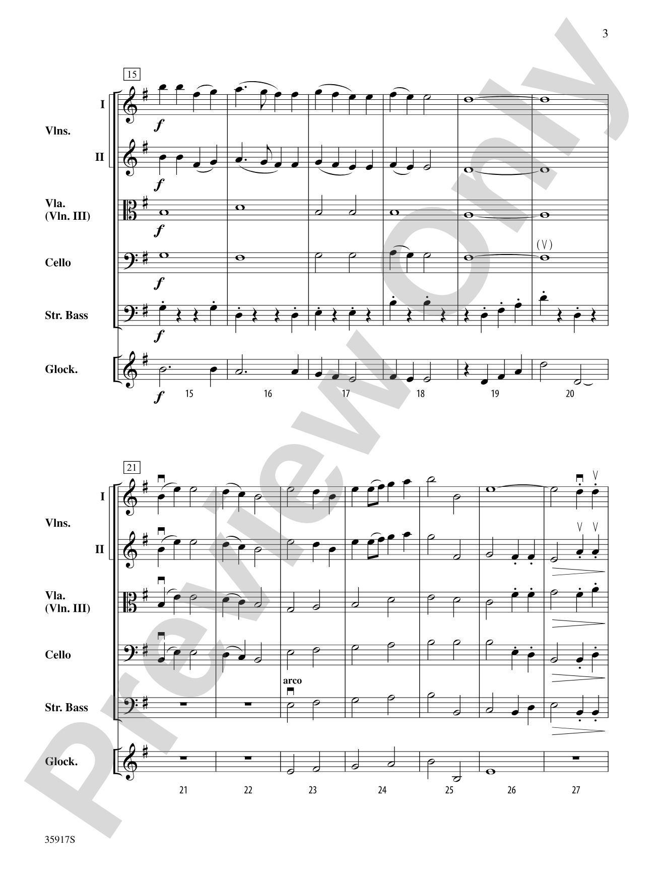 The Moon of Winter: String Orchestra Conductor Score & Parts