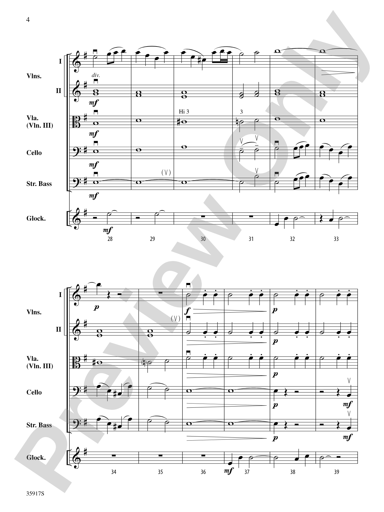 The Moon of Winter: String Orchestra Conductor Score & Parts