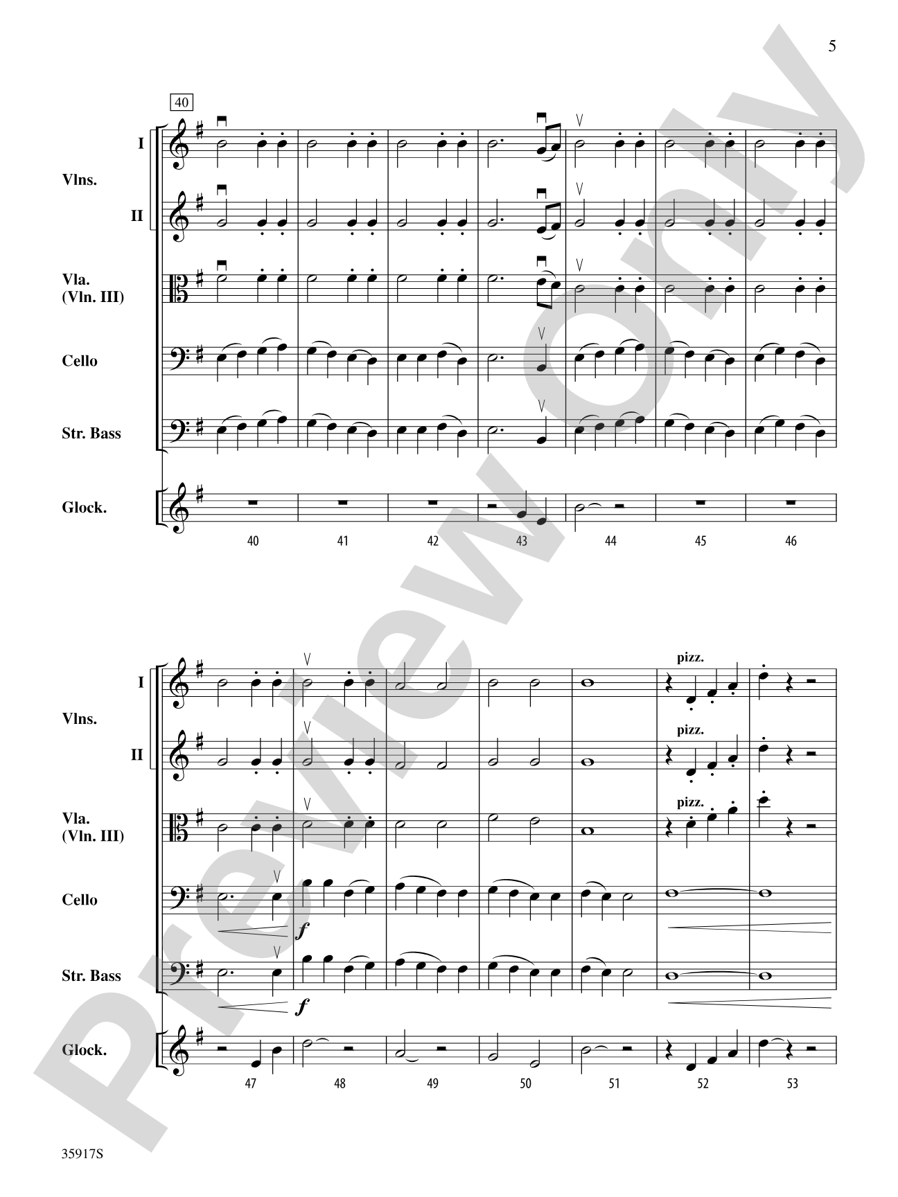 The Moon of Winter: String Orchestra Conductor Score & Parts