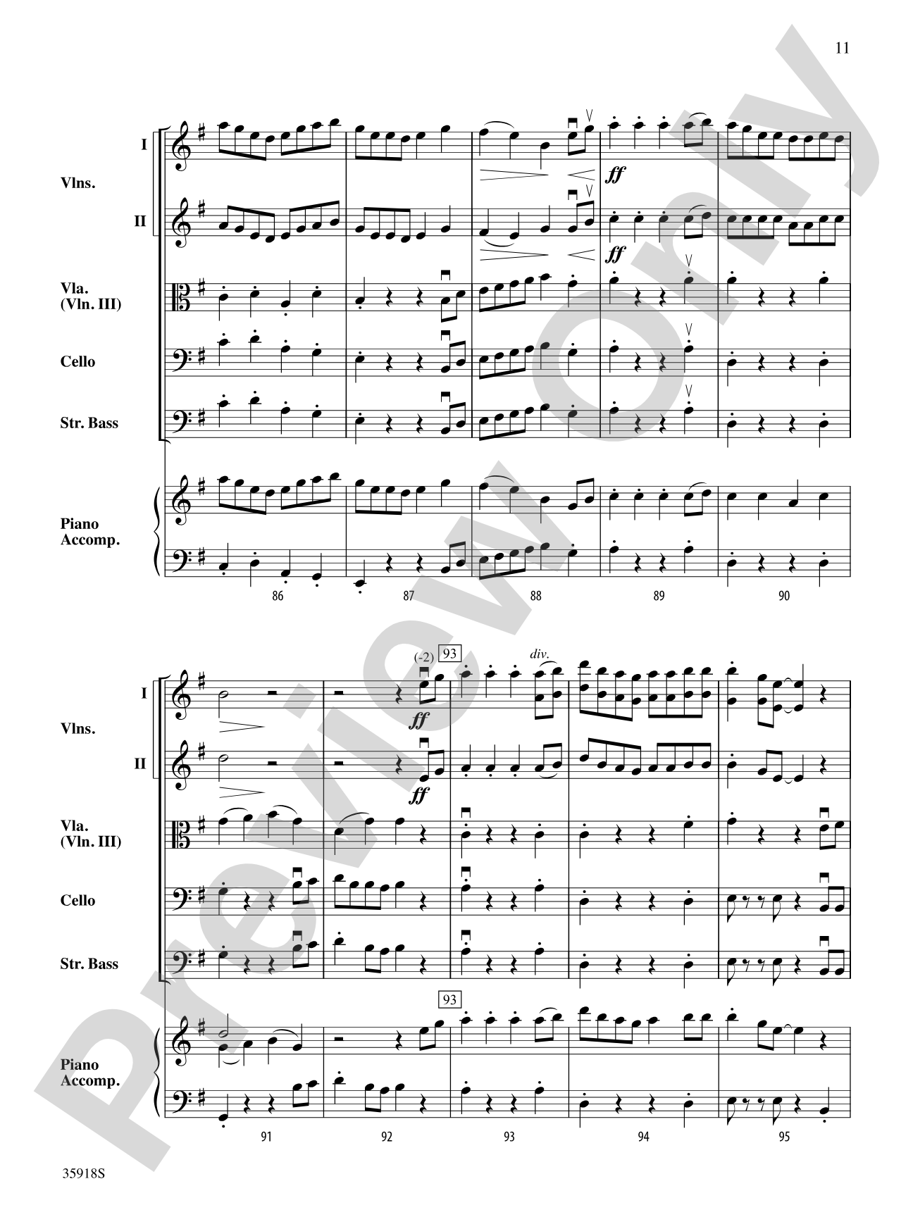 Shanghai Hornpipe: String Orchestra Conductor Score & Parts