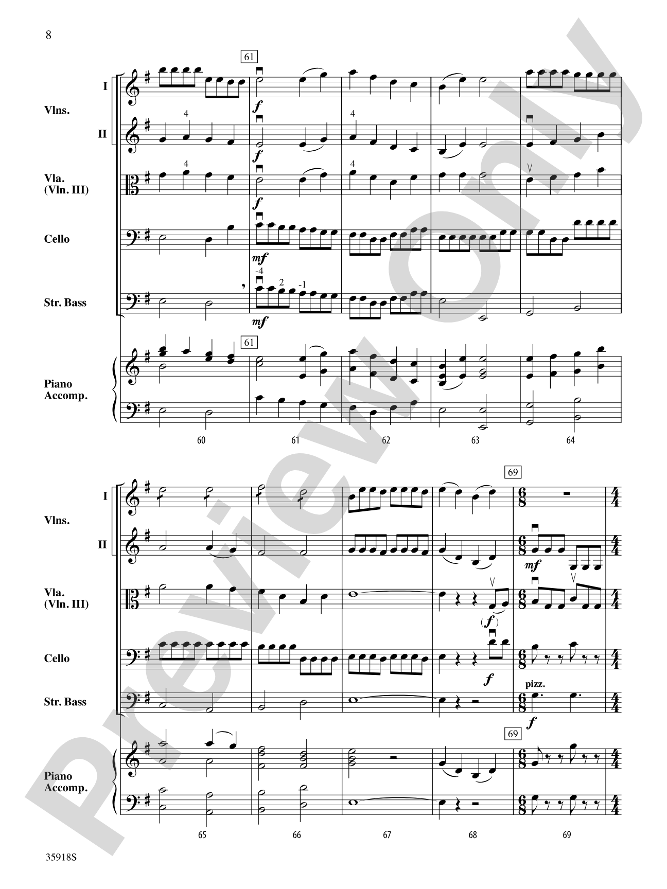 Shanghai Hornpipe: String Orchestra Conductor Score & Parts