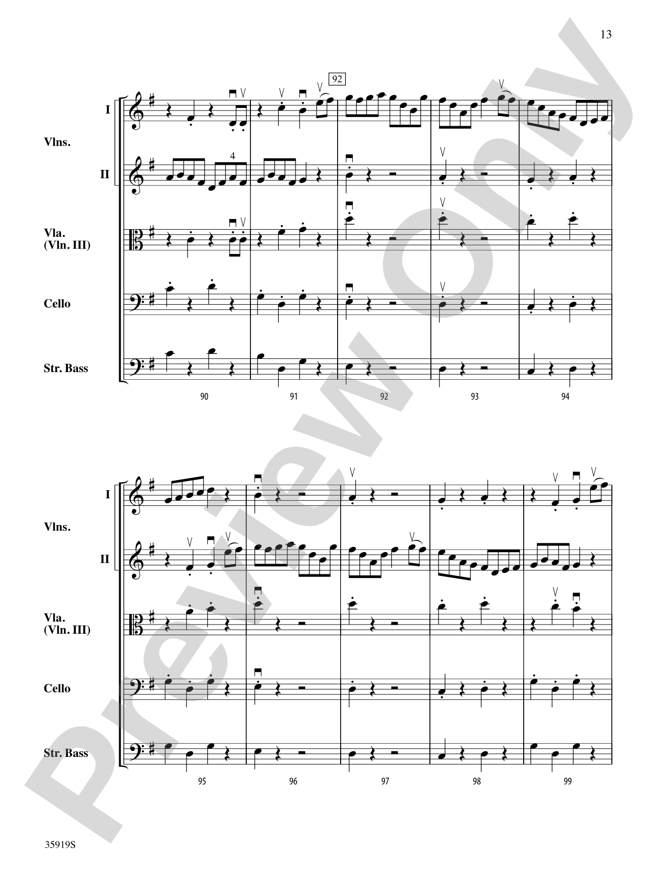 Dionne Reel and Mouth of the Tobique: String Orchestra Conductor Score & Parts