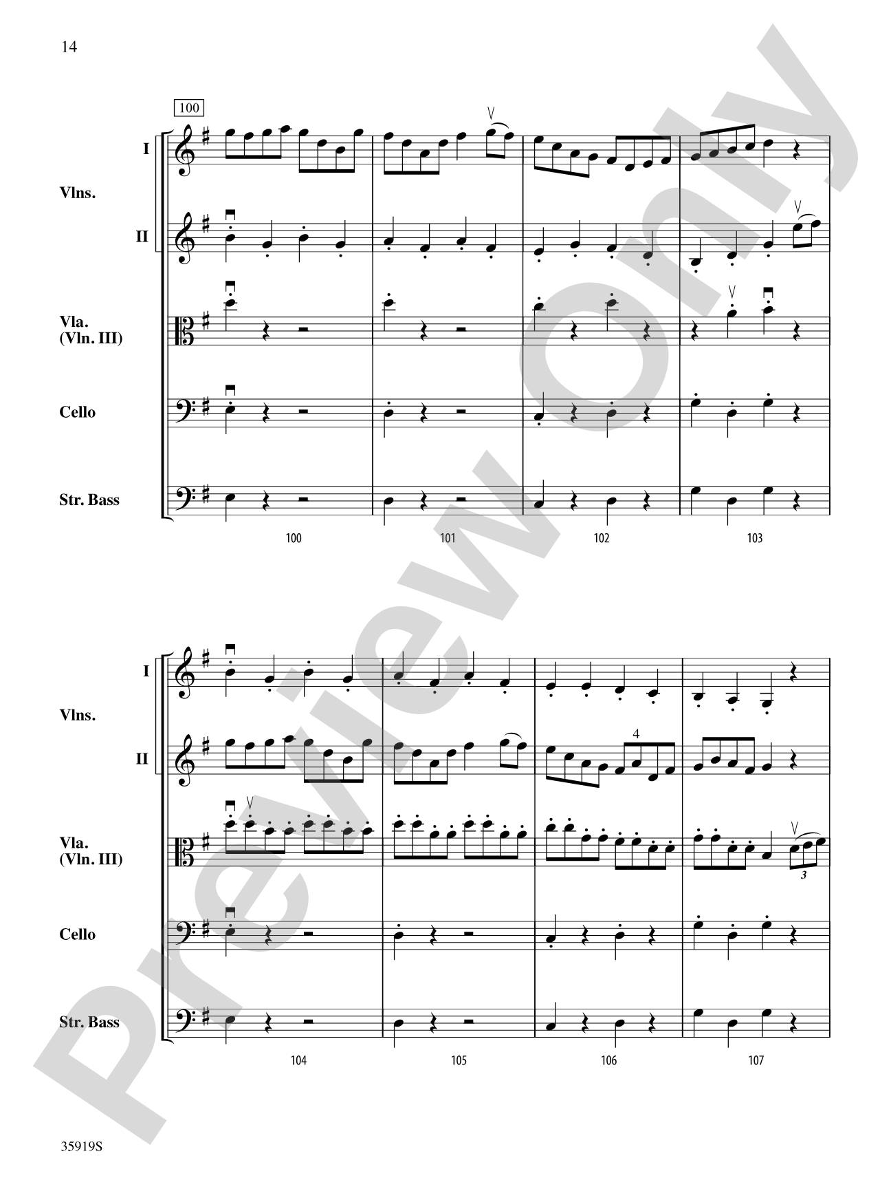 Dionne Reel and Mouth of the Tobique: String Orchestra Conductor Score & Parts