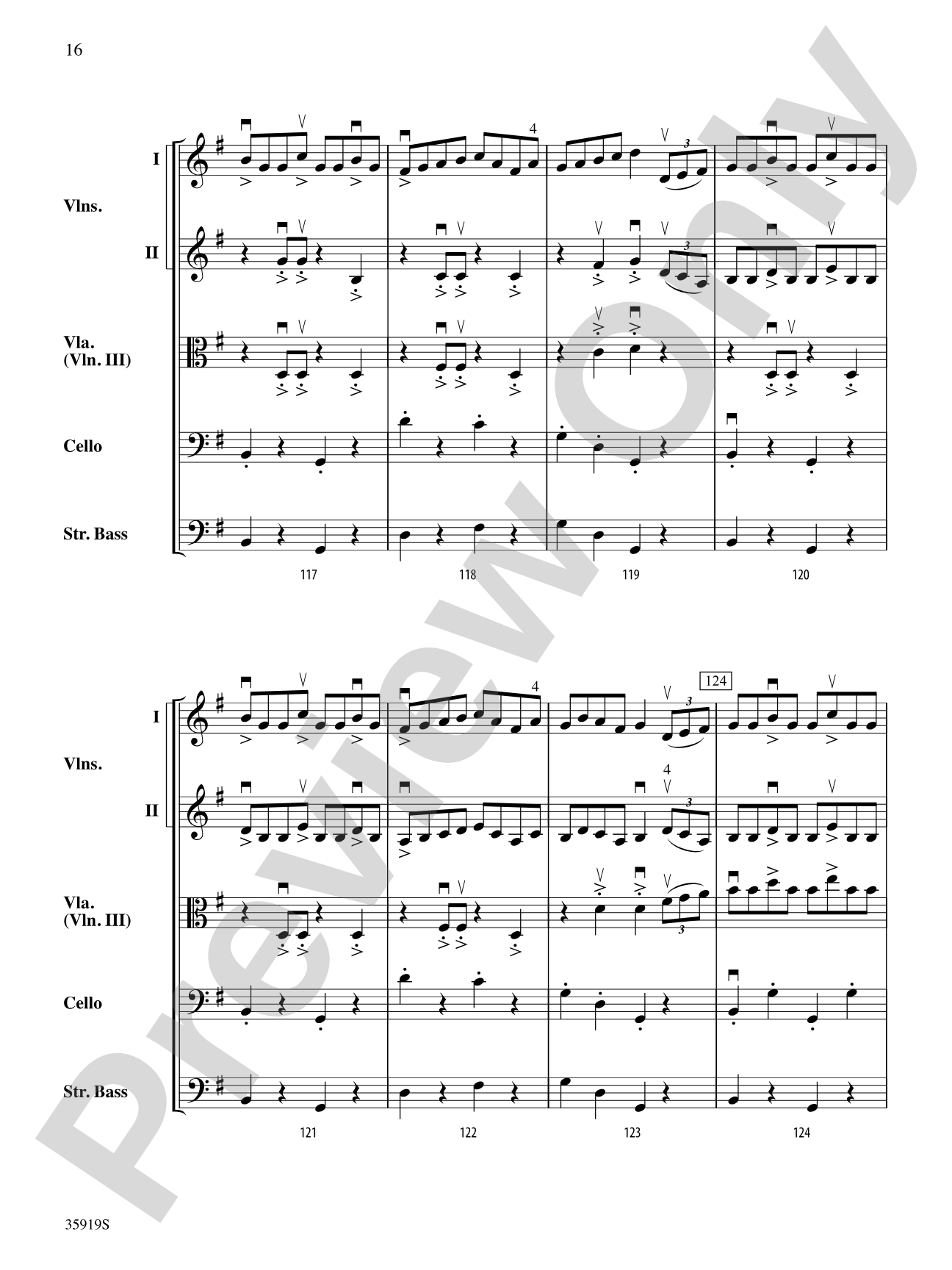 Dionne Reel and Mouth of the Tobique: String Orchestra Conductor Score & Parts