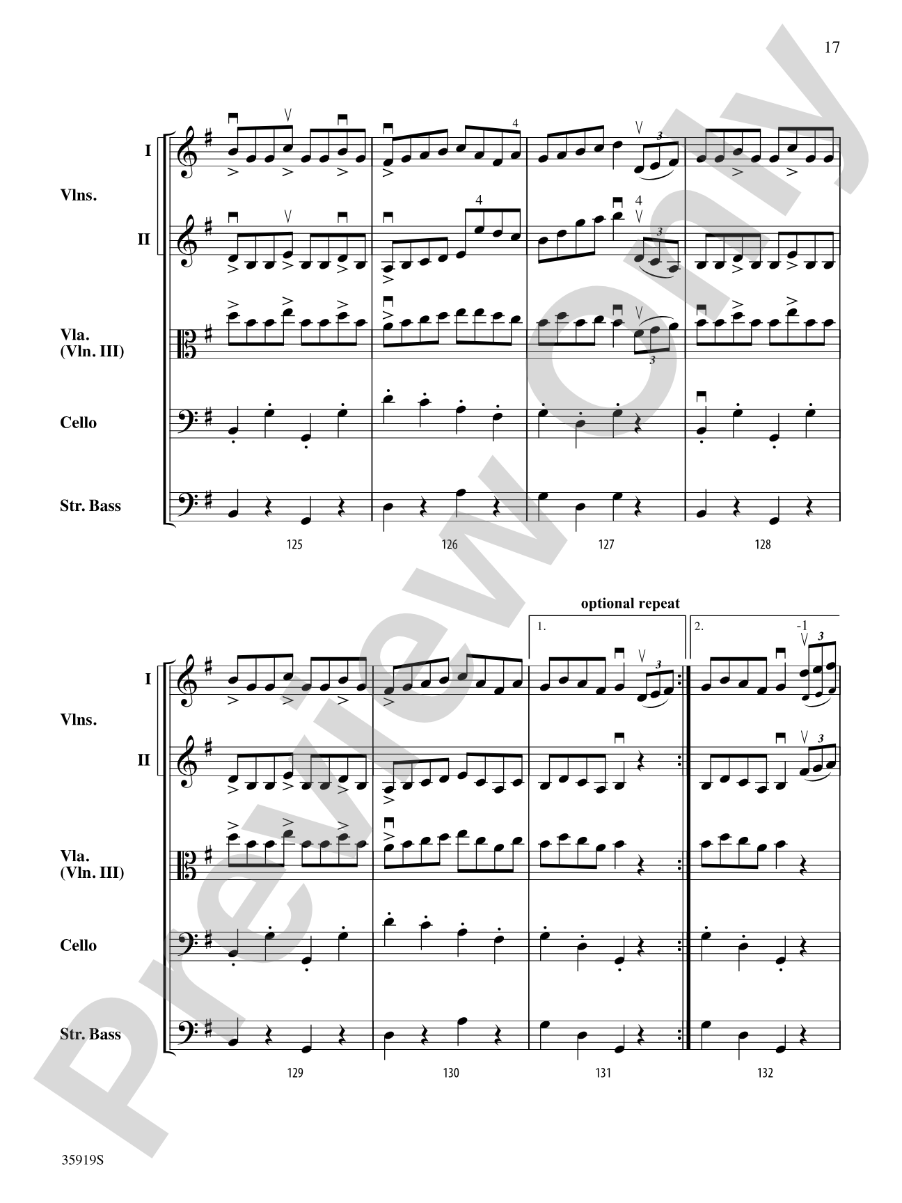 Dionne Reel and Mouth of the Tobique: String Orchestra Conductor Score & Parts