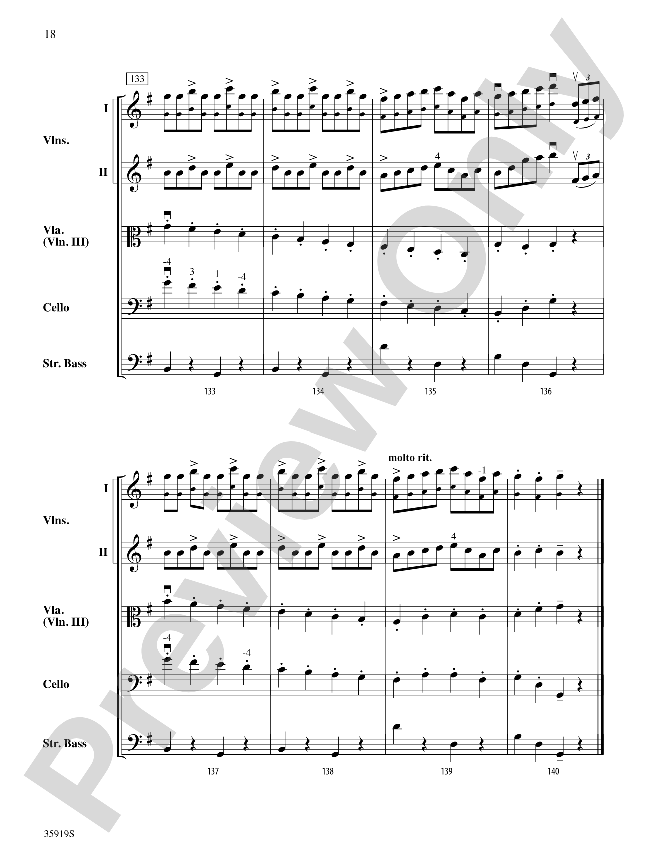Dionne Reel and Mouth of the Tobique: String Orchestra Conductor Score & Parts