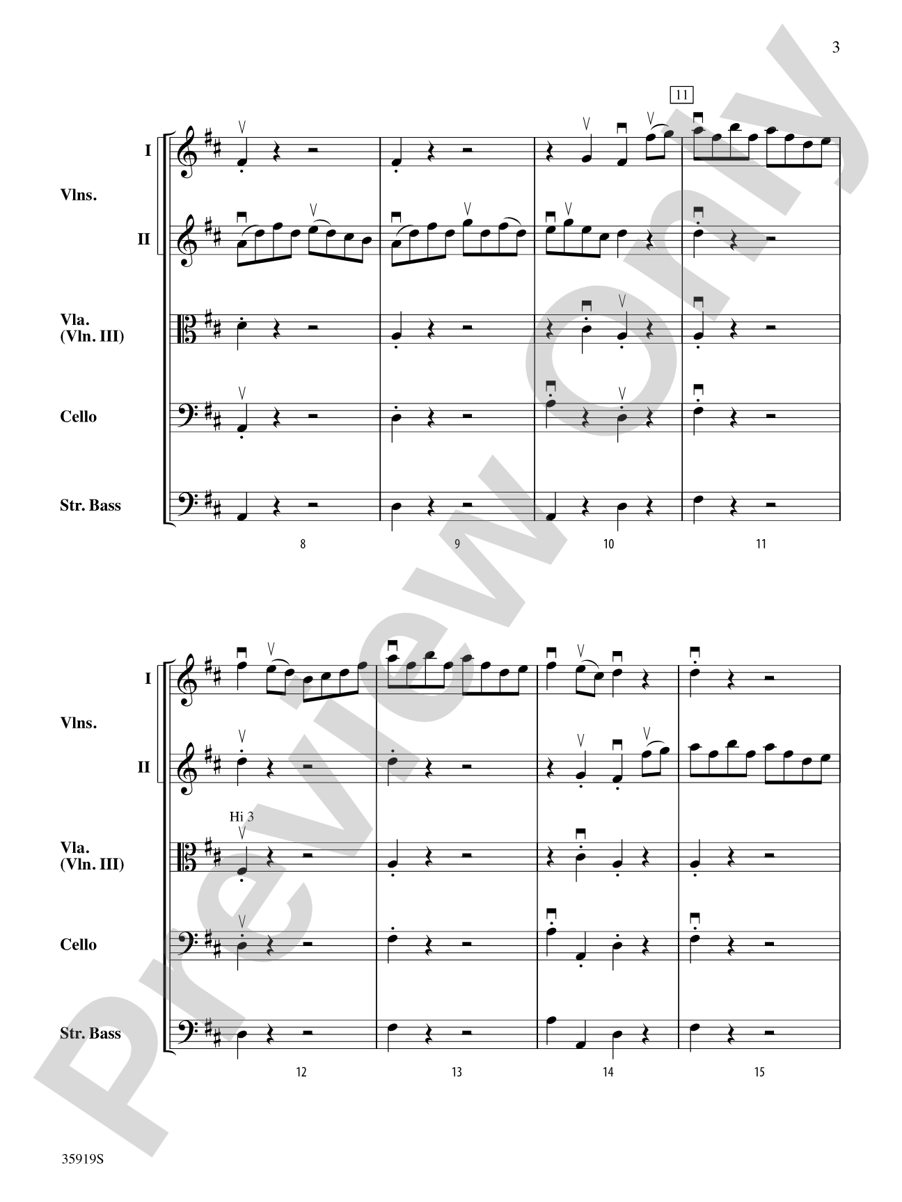 Dionne Reel and Mouth of the Tobique: String Orchestra Conductor Score & Parts