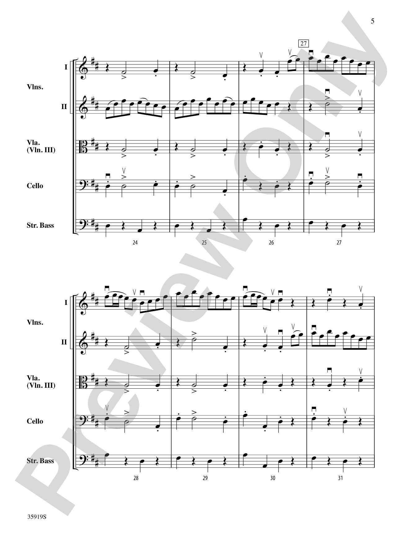Dionne Reel and Mouth of the Tobique: String Orchestra Conductor Score & Parts