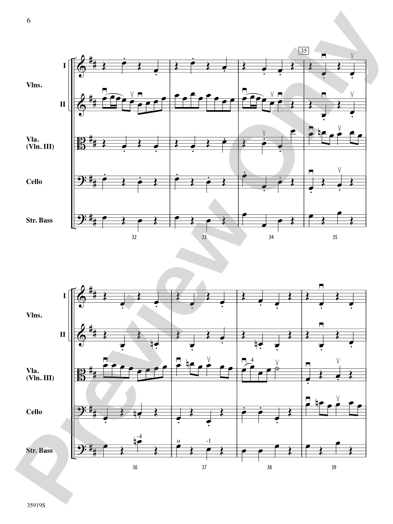 Dionne Reel and Mouth of the Tobique: String Orchestra Conductor Score & Parts