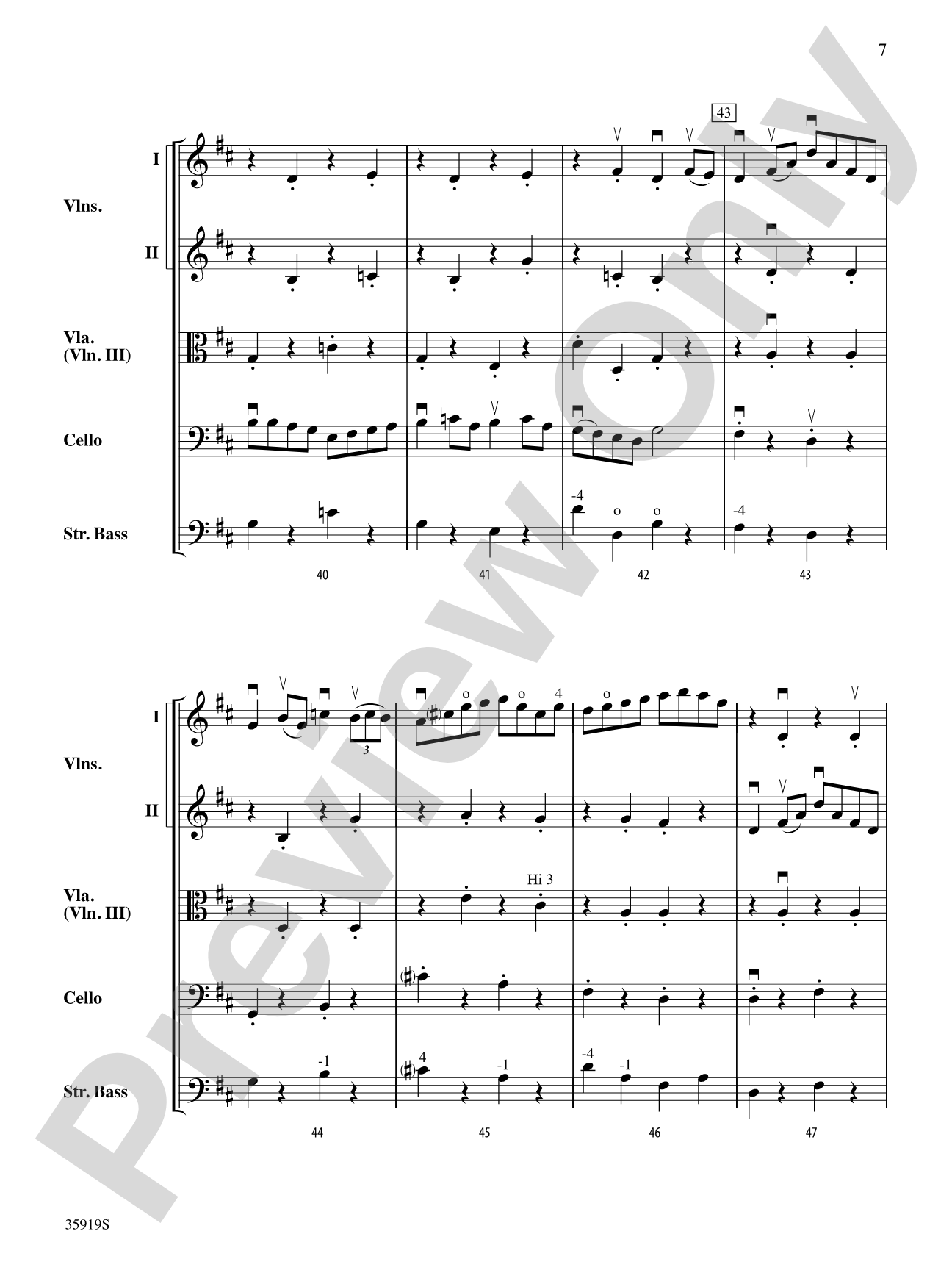 Dionne Reel and Mouth of the Tobique: String Orchestra Conductor Score & Parts