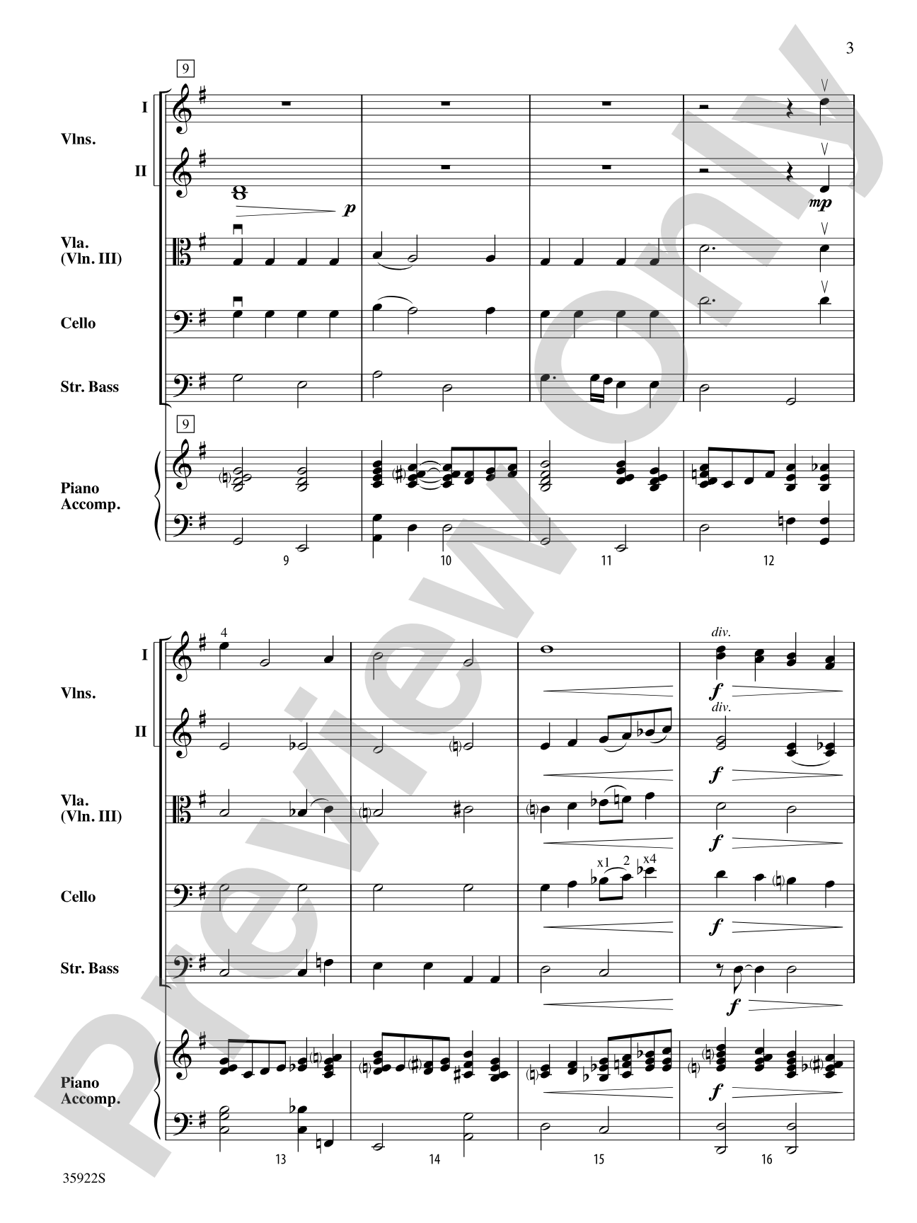 When I Fall in Love: String Orchestra Conductor Score & Parts