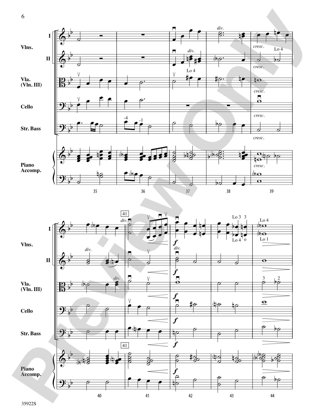 When I Fall in Love: String Orchestra Conductor Score & Parts