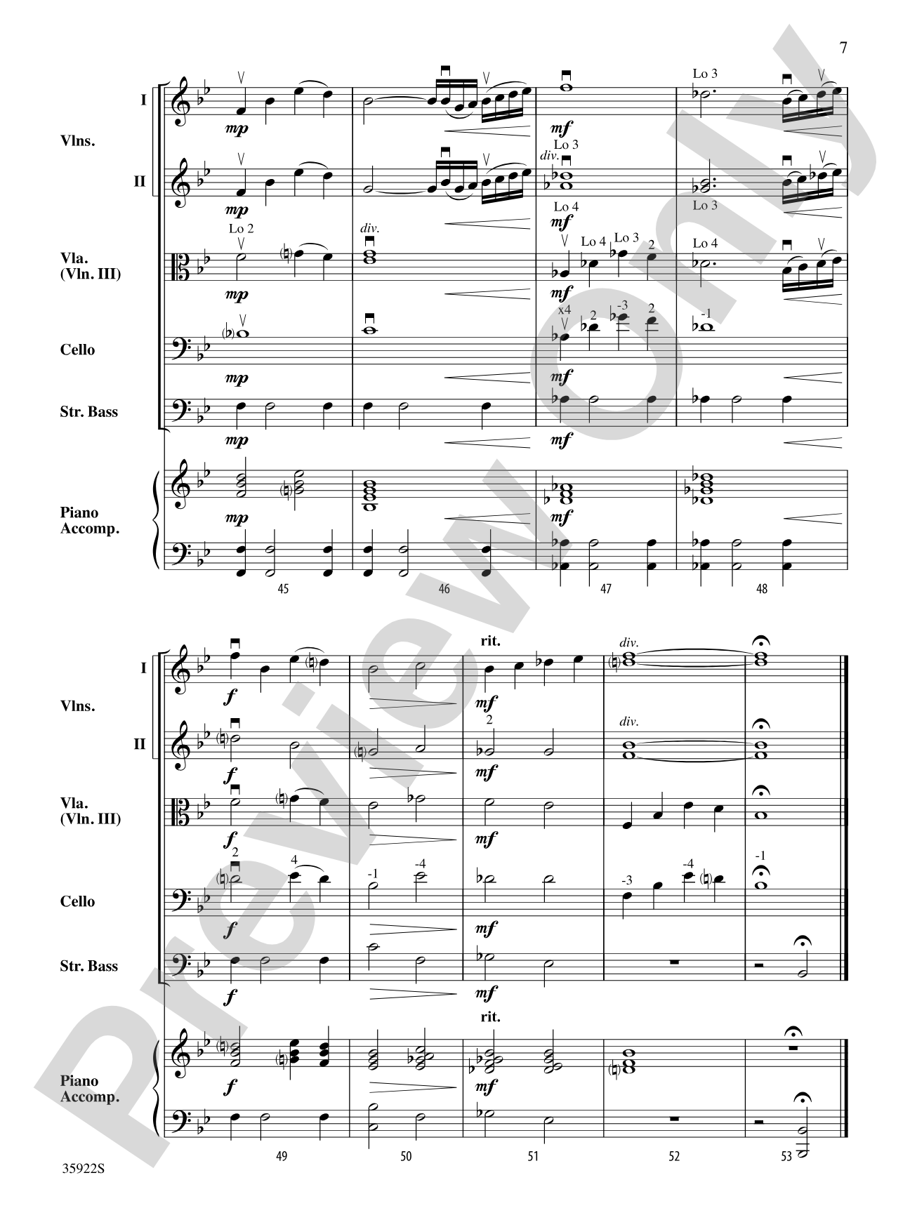 When I Fall in Love: String Orchestra Conductor Score & Parts