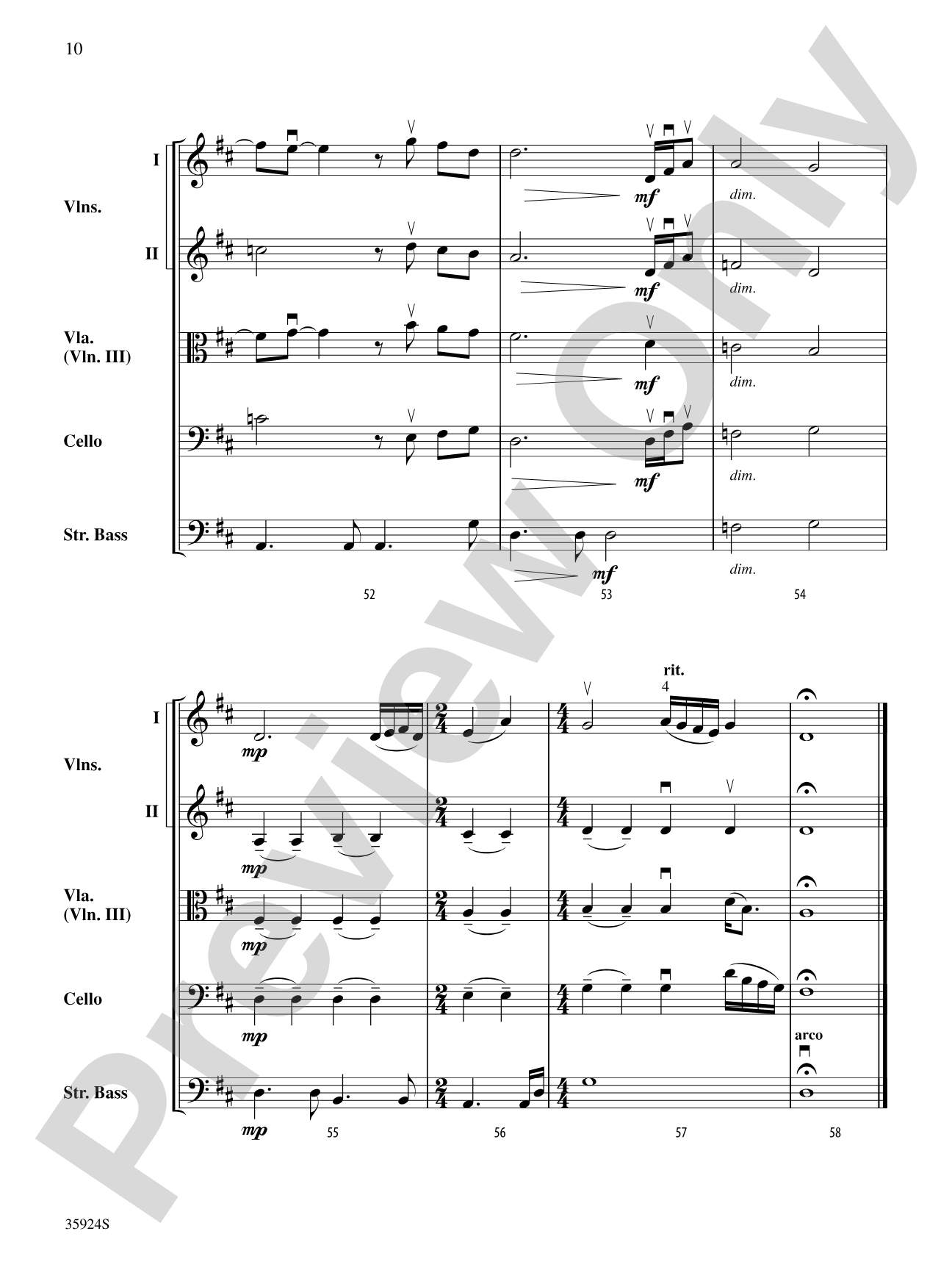 I'll Stand by You: String Orchestra Conductor Score & Parts