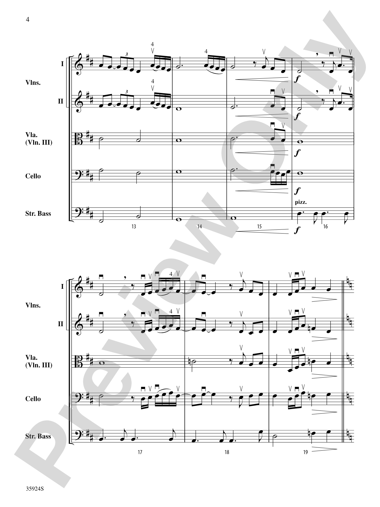 I'll Stand by You: String Orchestra Conductor Score & Parts