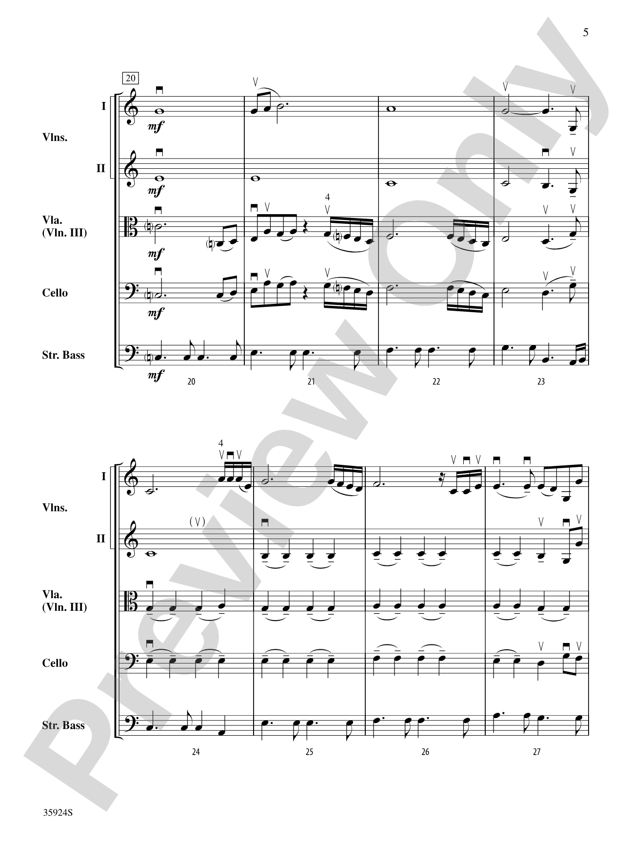 I'll Stand by You: String Orchestra Conductor Score & Parts