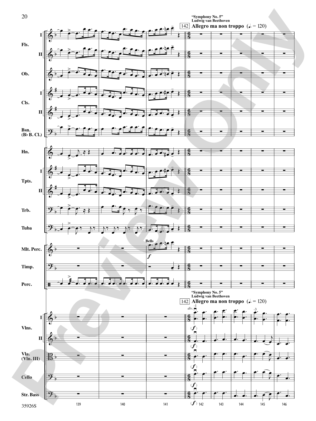 A Whole Lot of Symphony Themes: Full Orchestra Conductor Score & Parts